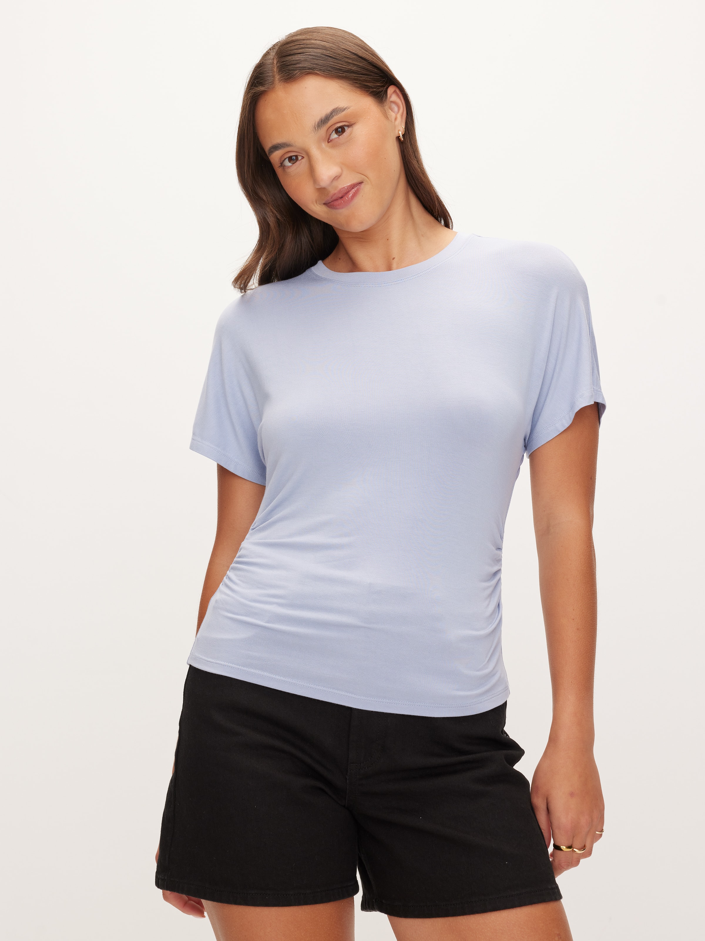 Extended Sleeve Cinched Top