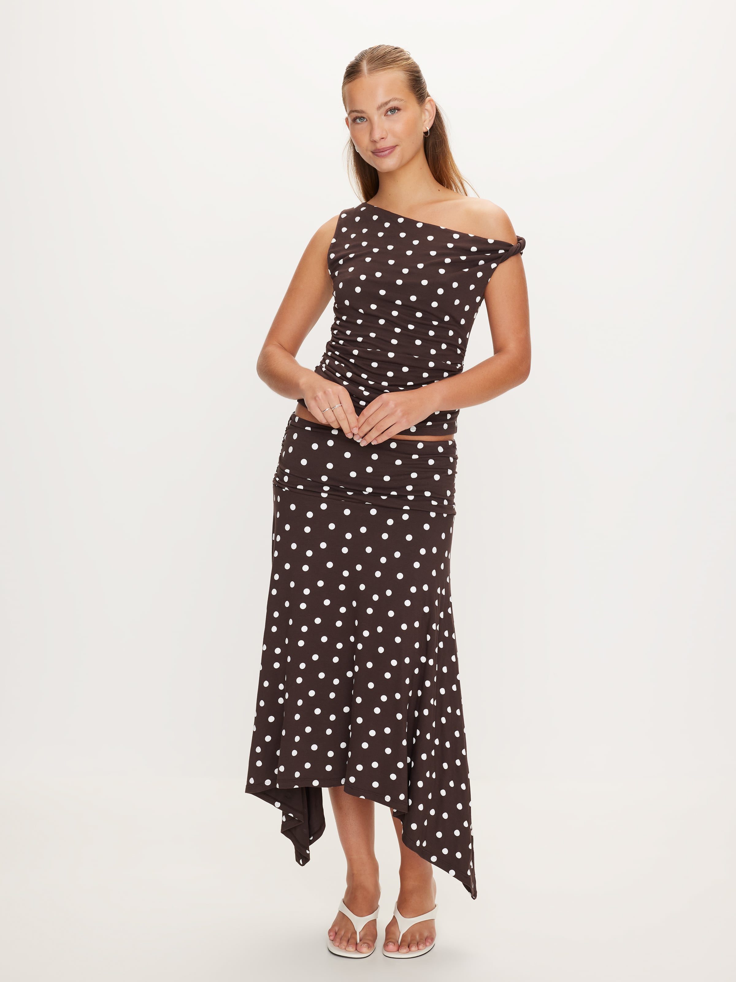 Jessie Twist Shoulder Top