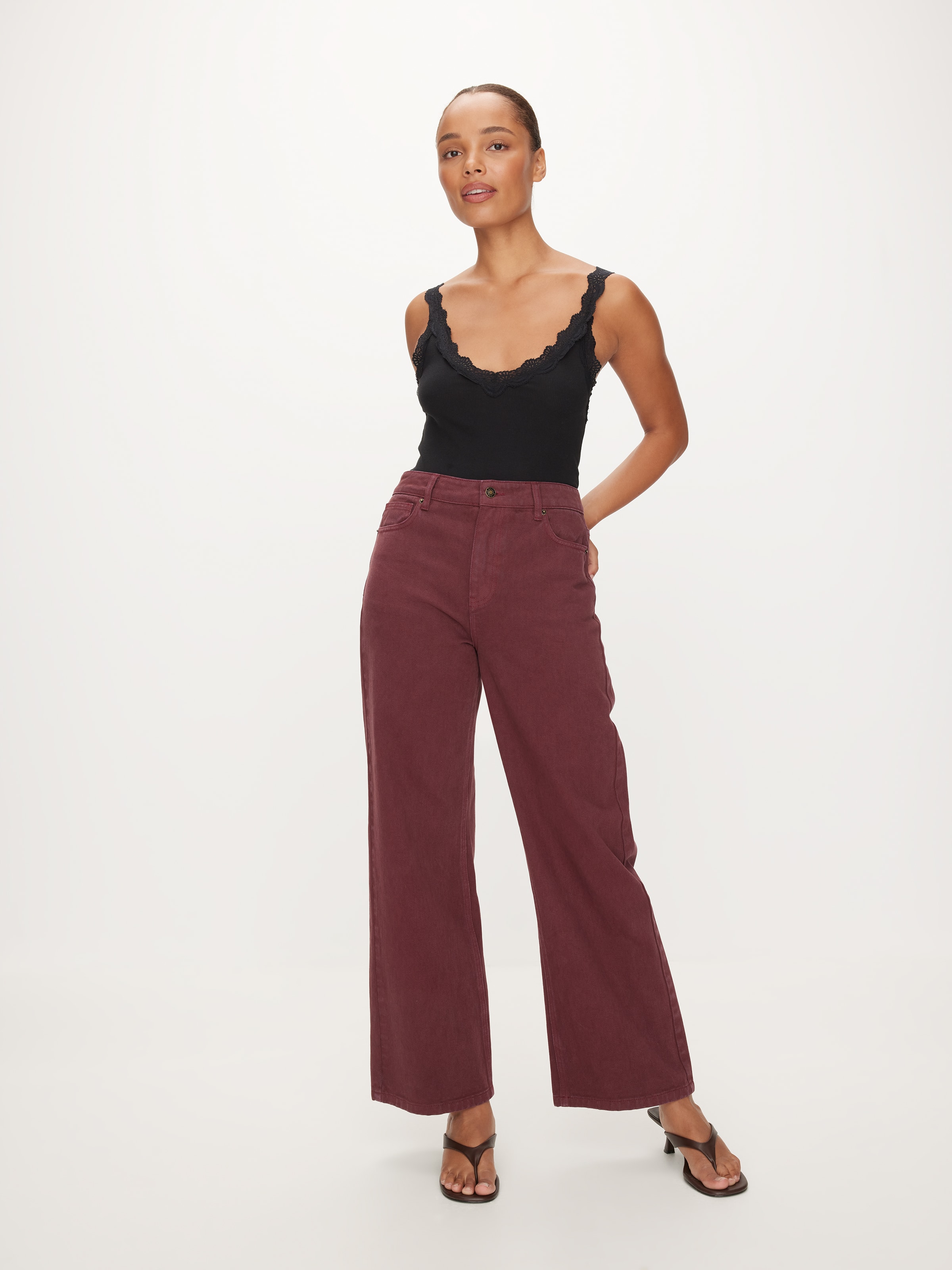 Giselle Lace V-Neck Tank