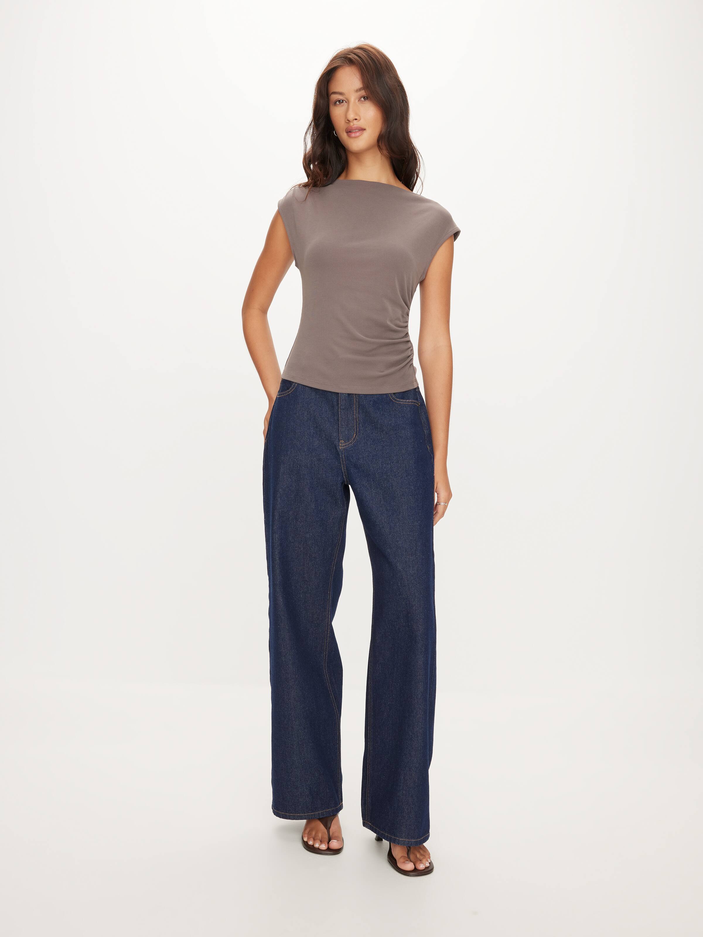 Aria Soft Rouched Top