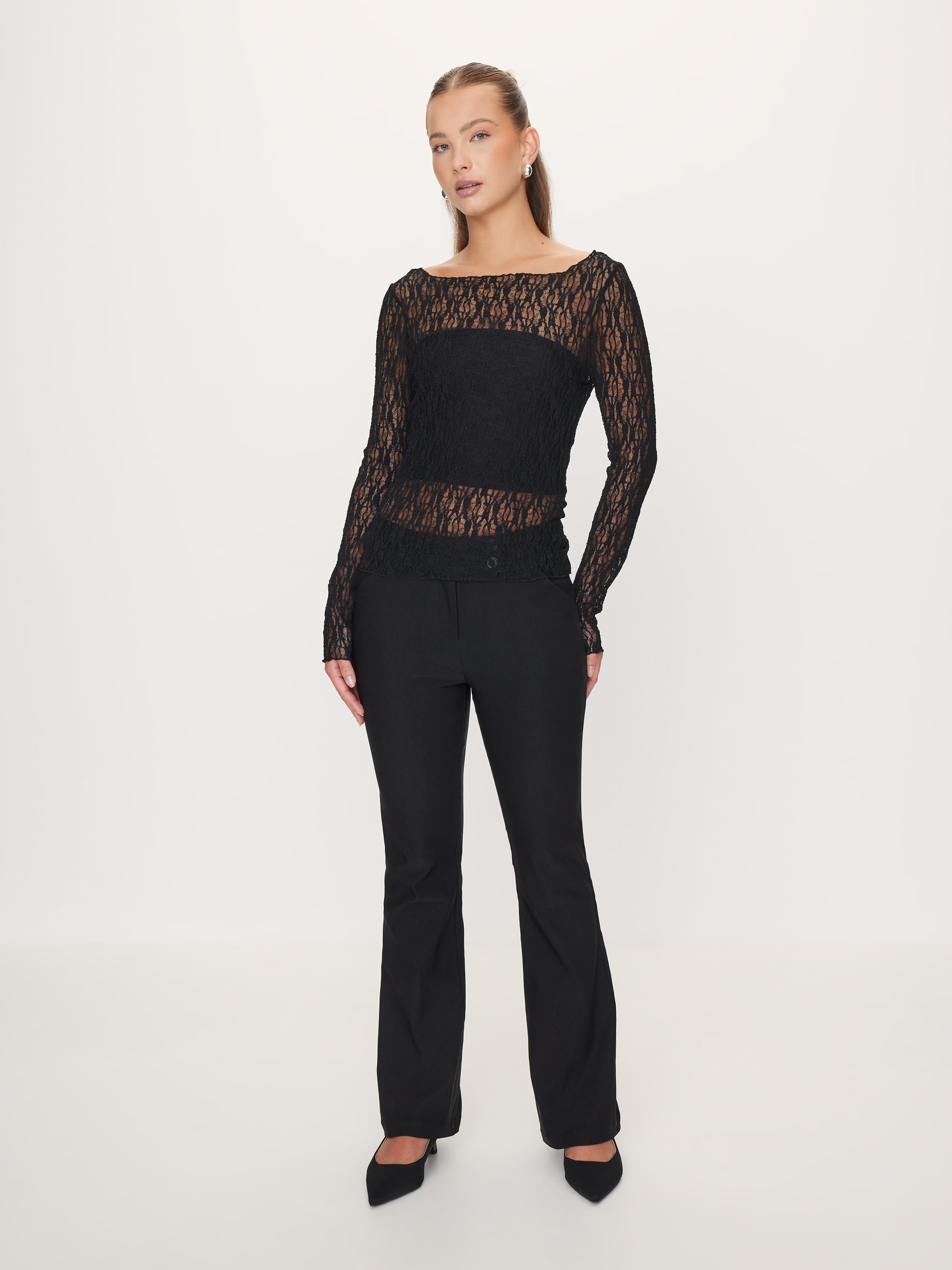 Isla Long Sleeve Lace Top