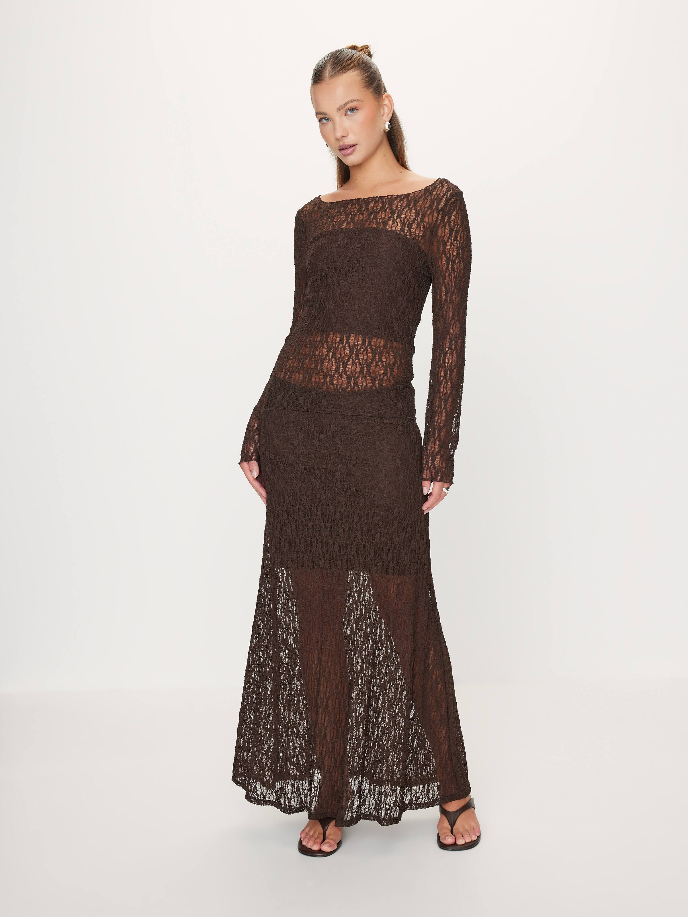 Isla Long Sleeve Lace Top