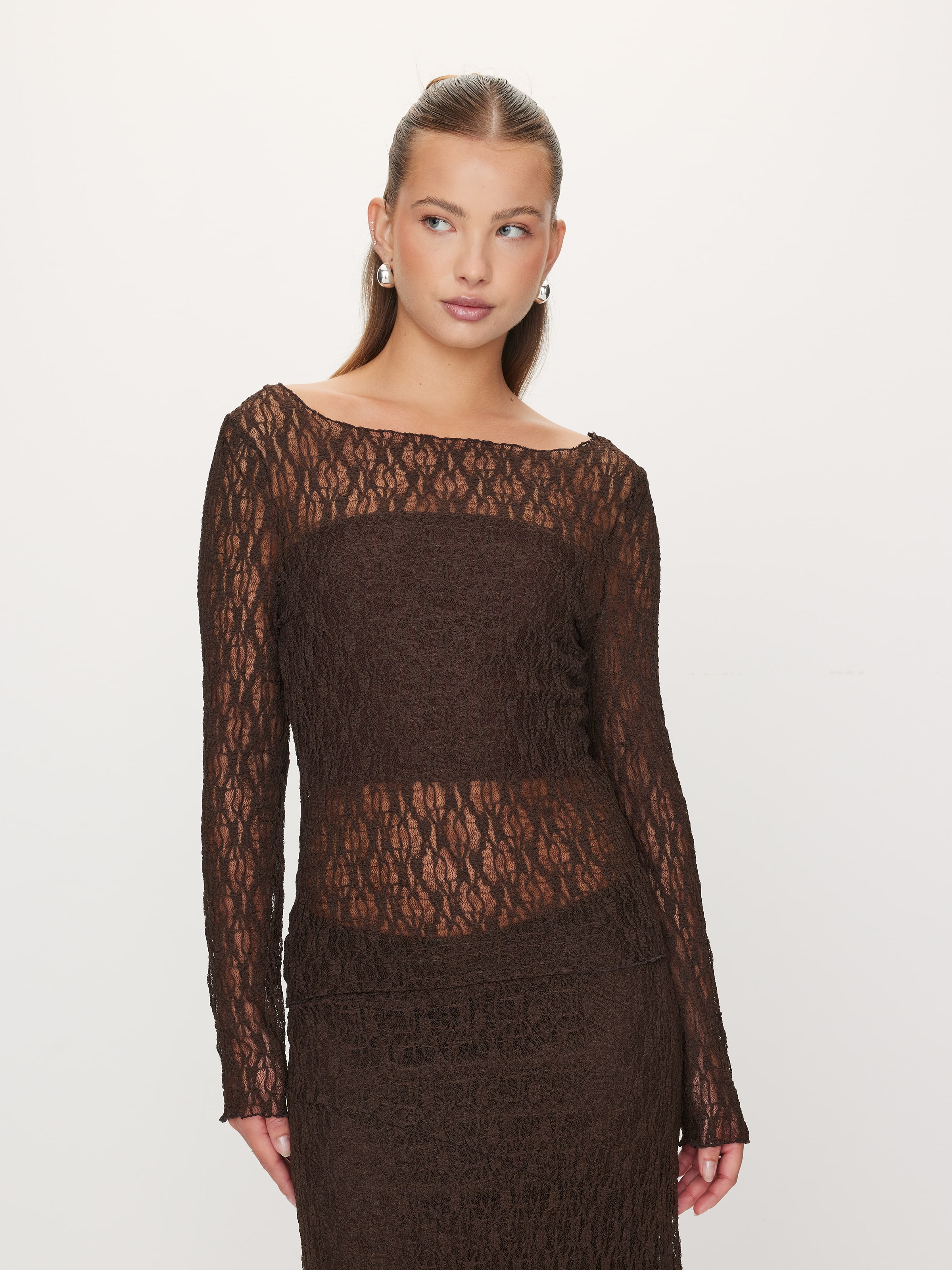 Isla Long Sleeve Lace Top