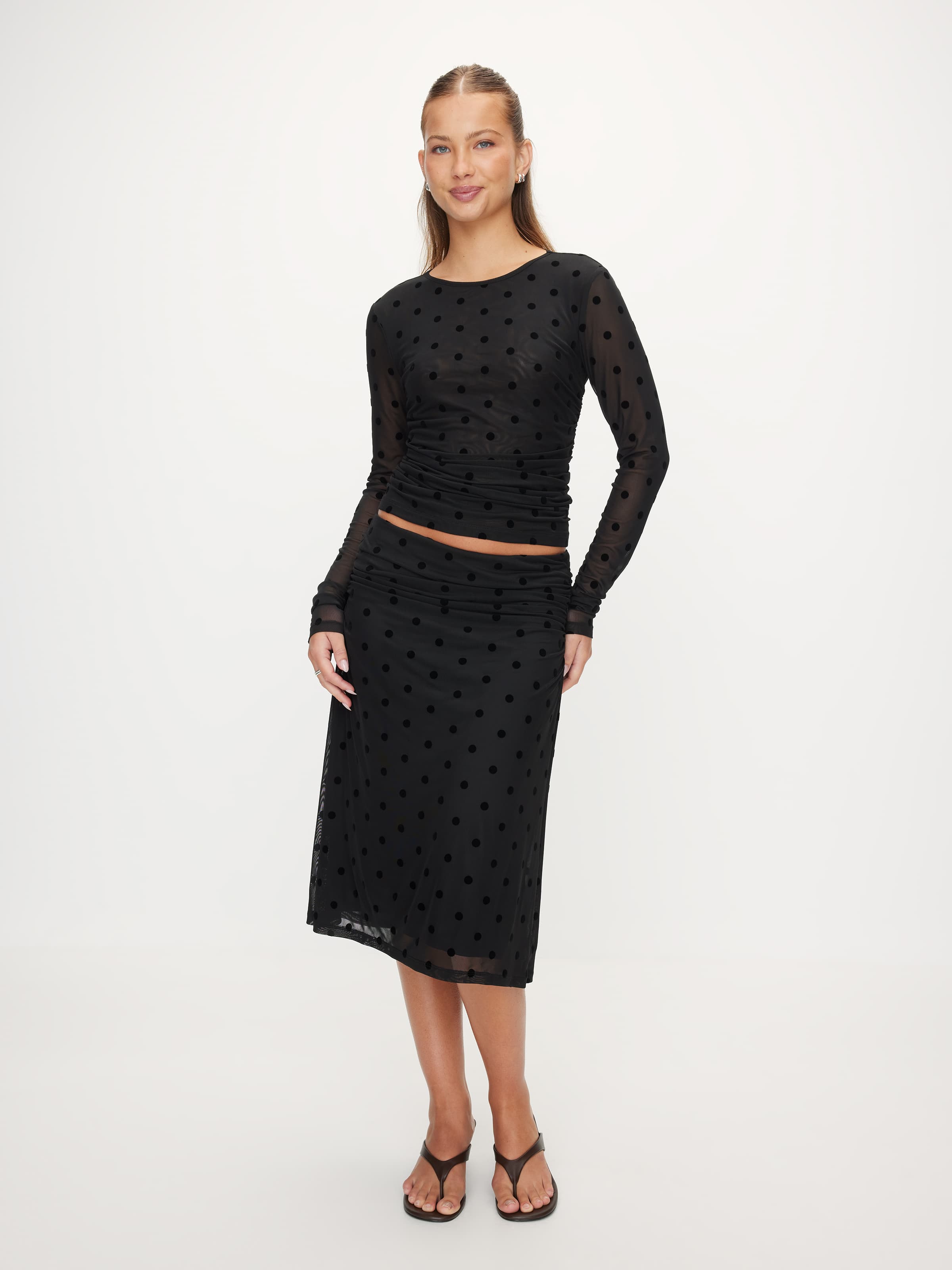 Athena Mesh Top