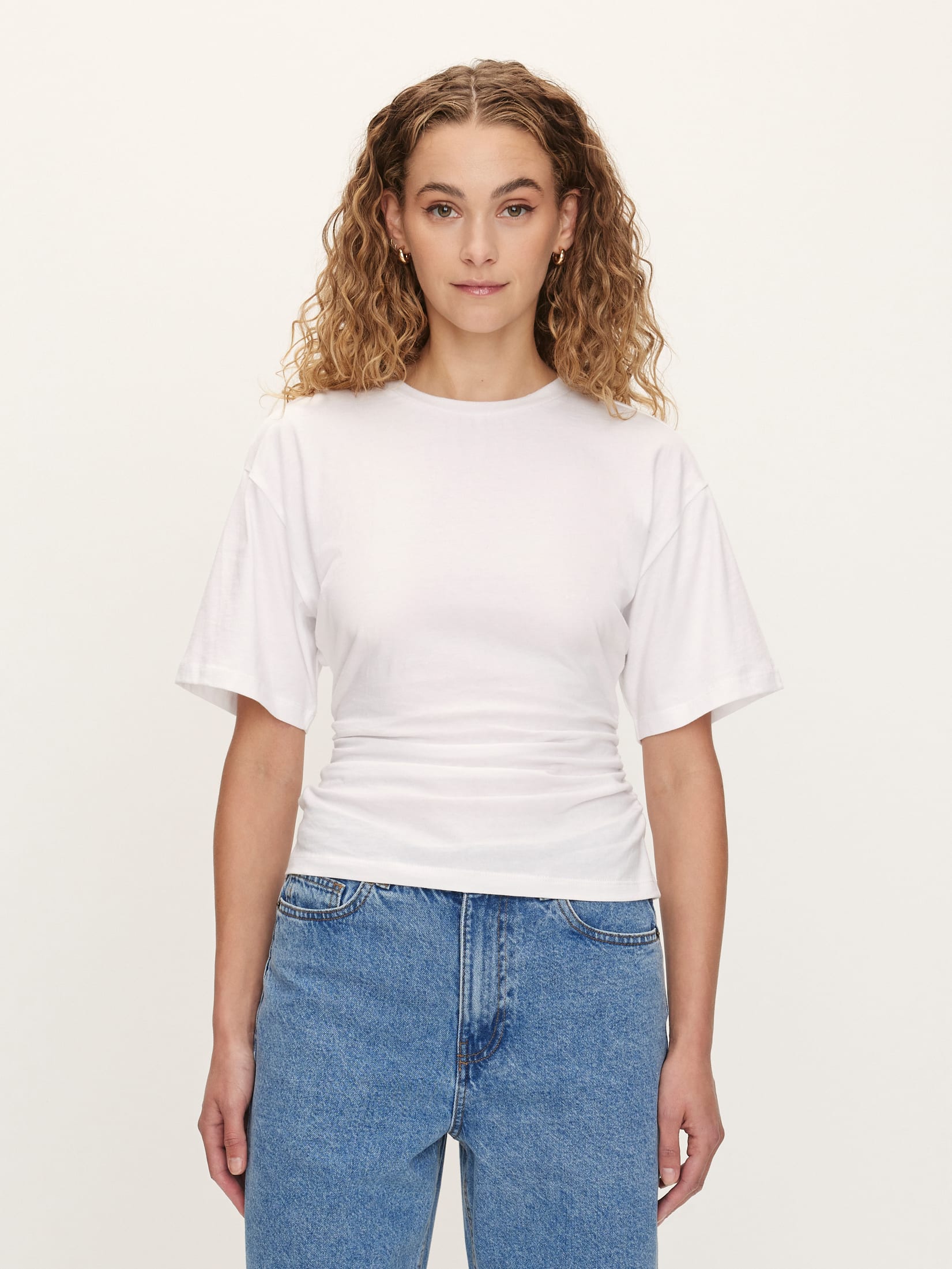 Kayla Batwing Short Sleeve Top