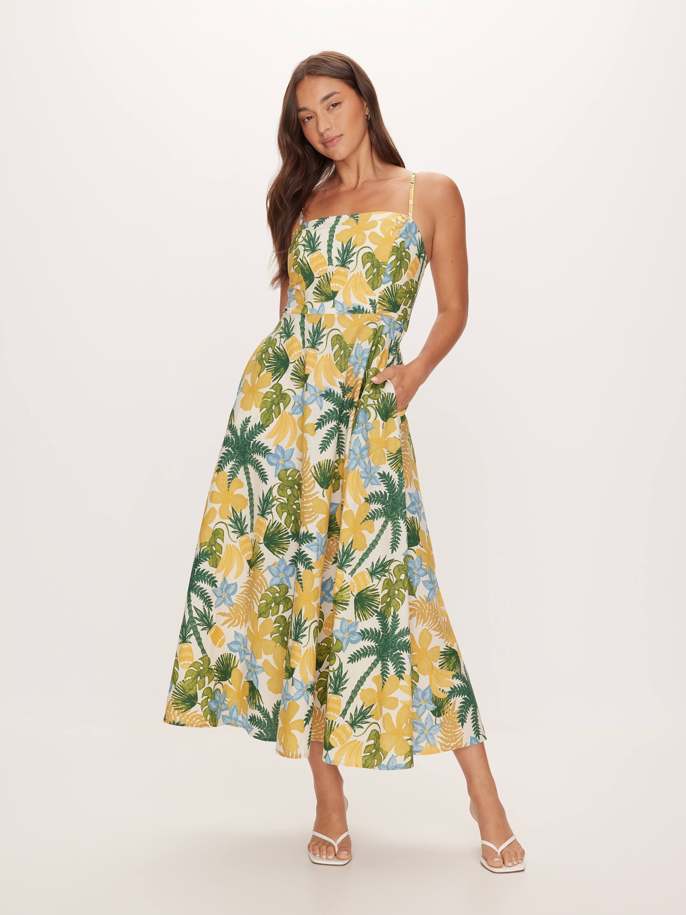 Cherie Sleveless Midi Dress