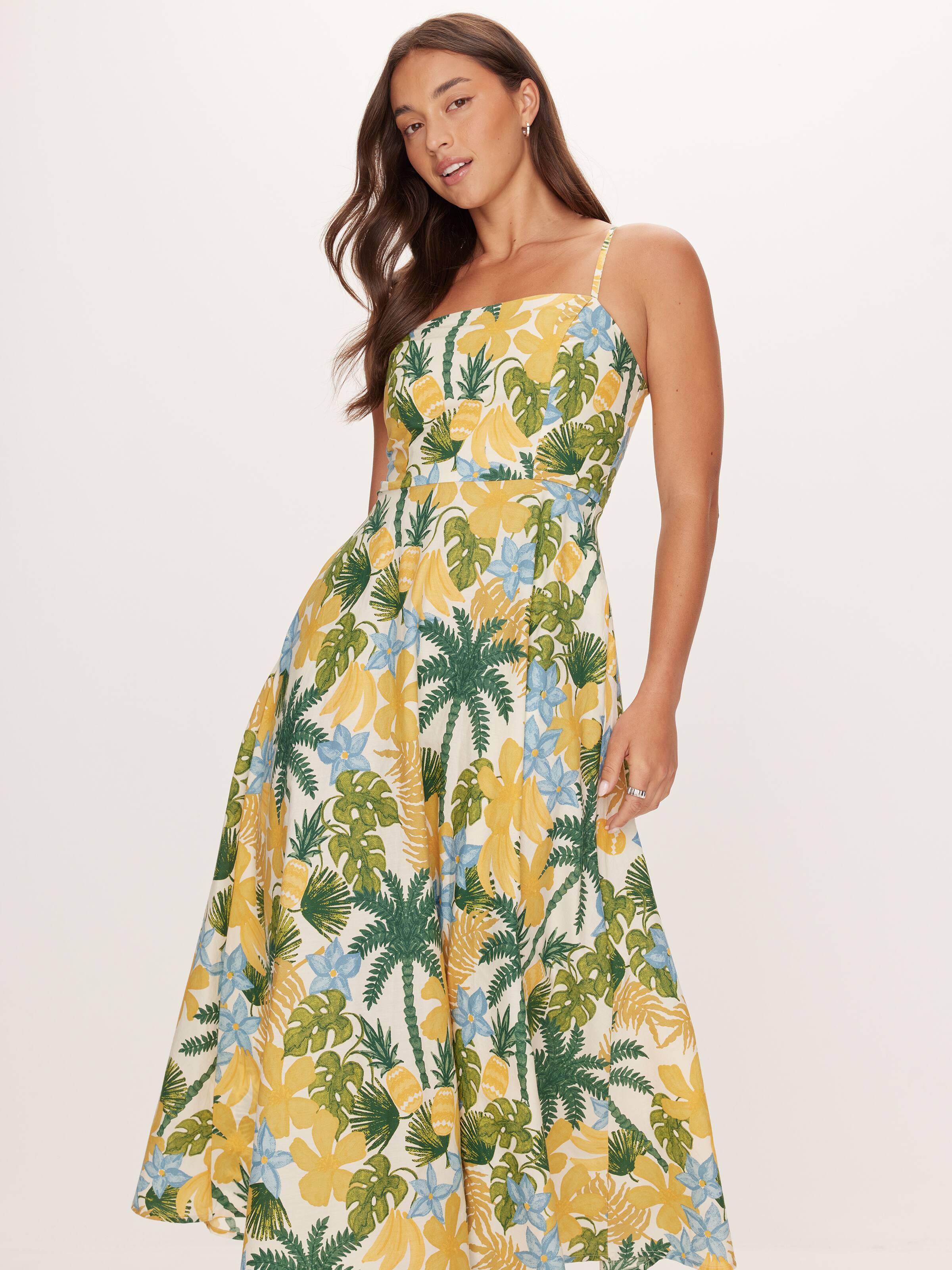 Cherie Sleveless Midi Dress