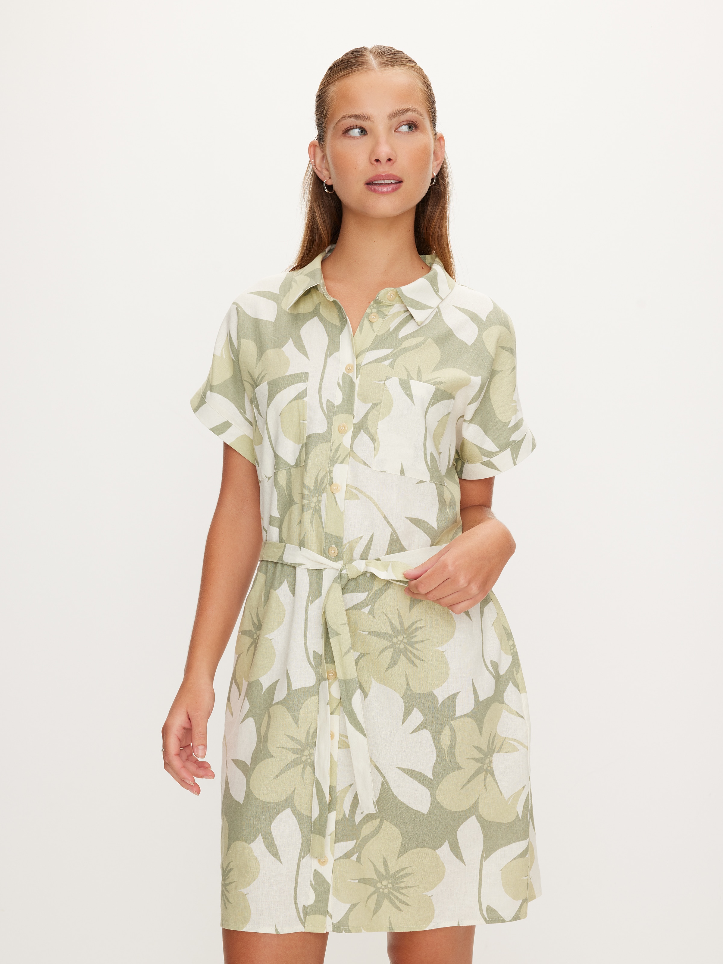 Taha Shirt Mini Dress