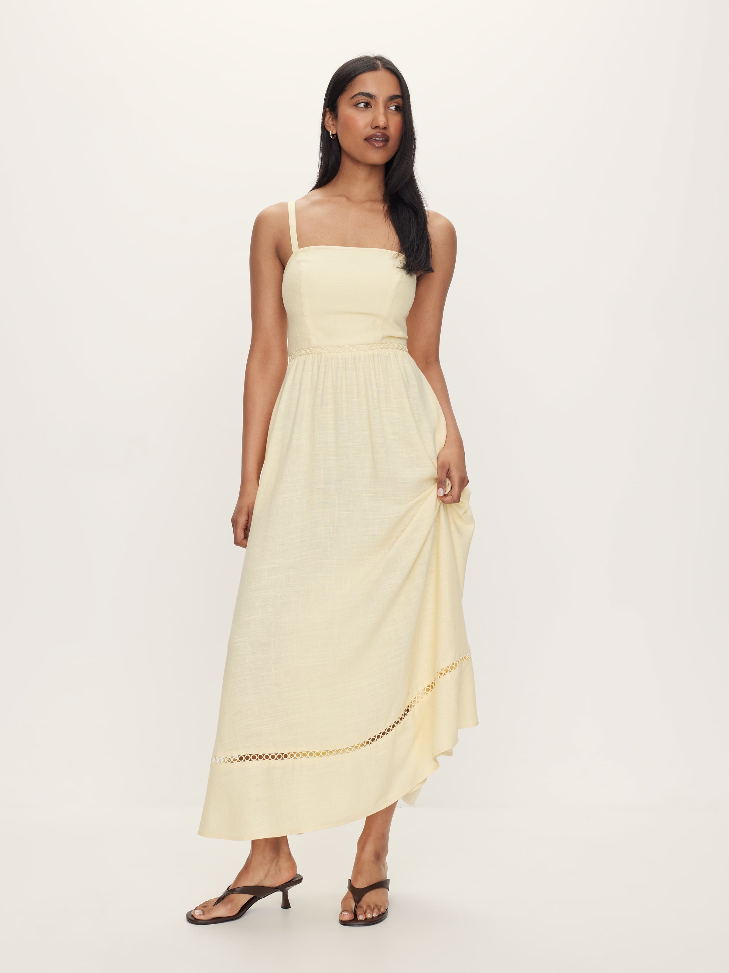 Whitney Sleeveless Midi Dress