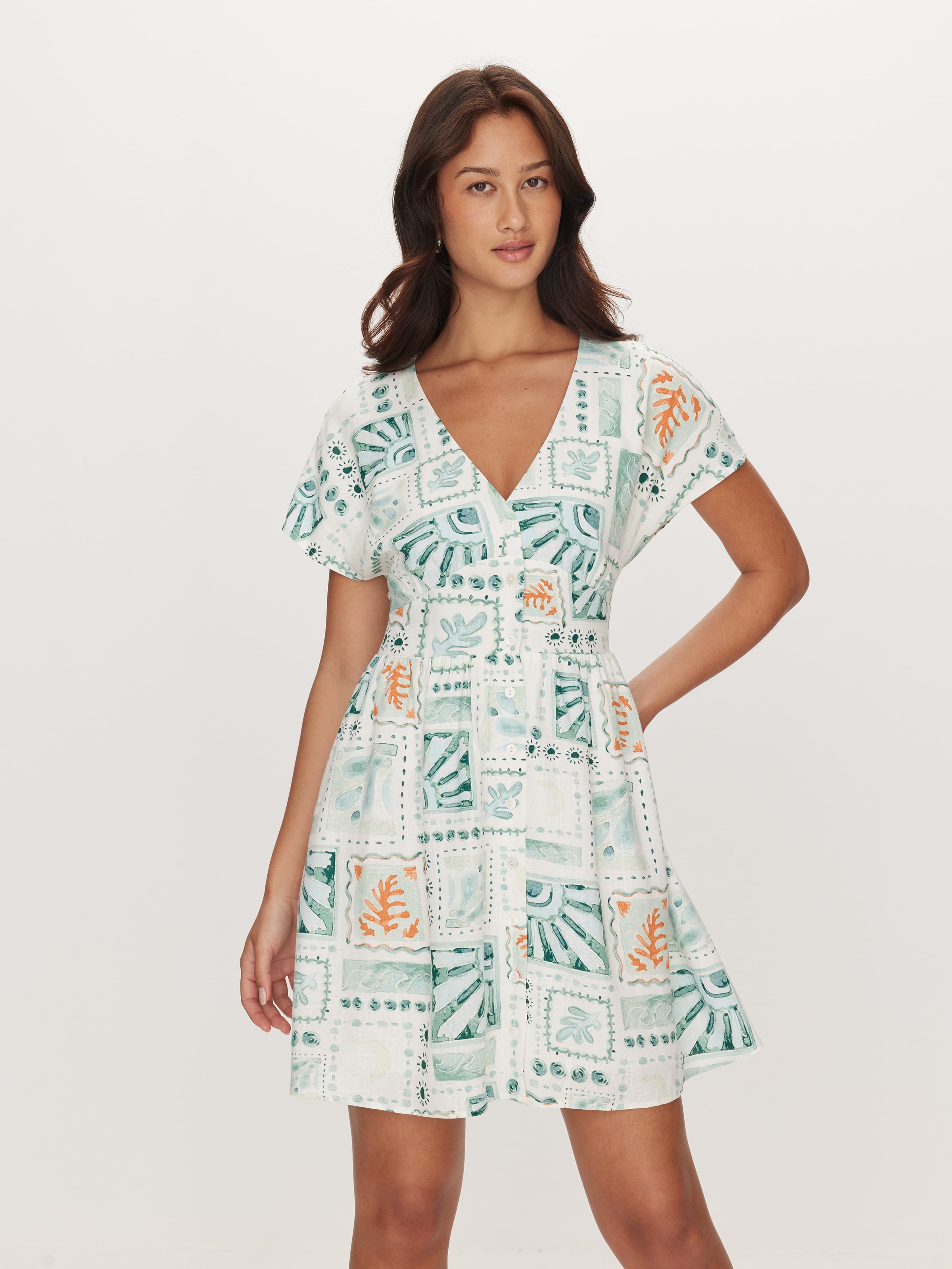 Maddy Short Sleeve Mini Dress