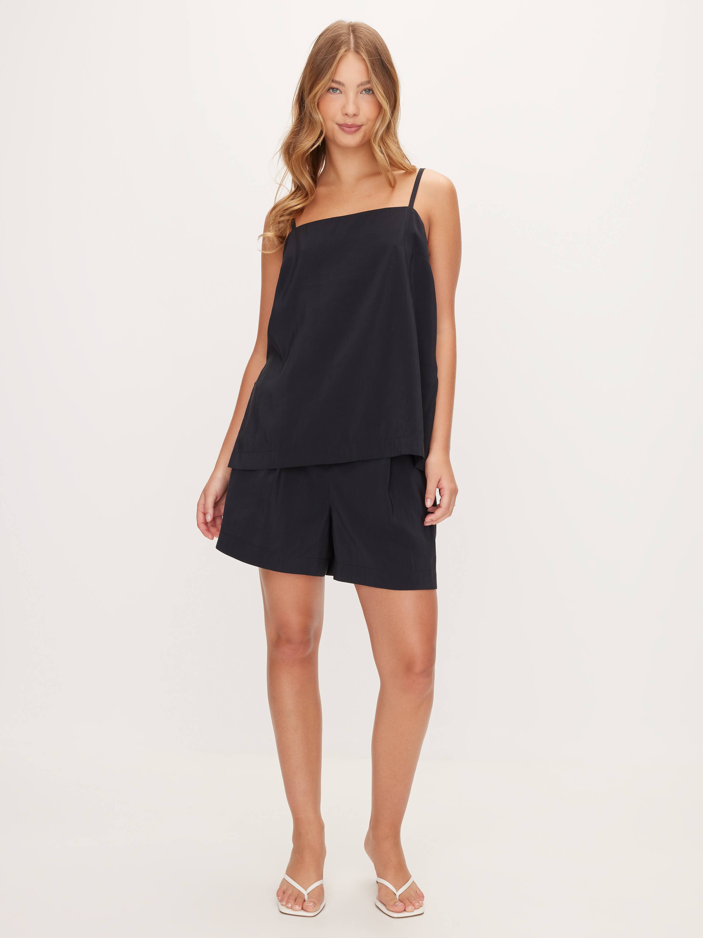 Hila Longline Cupro Short