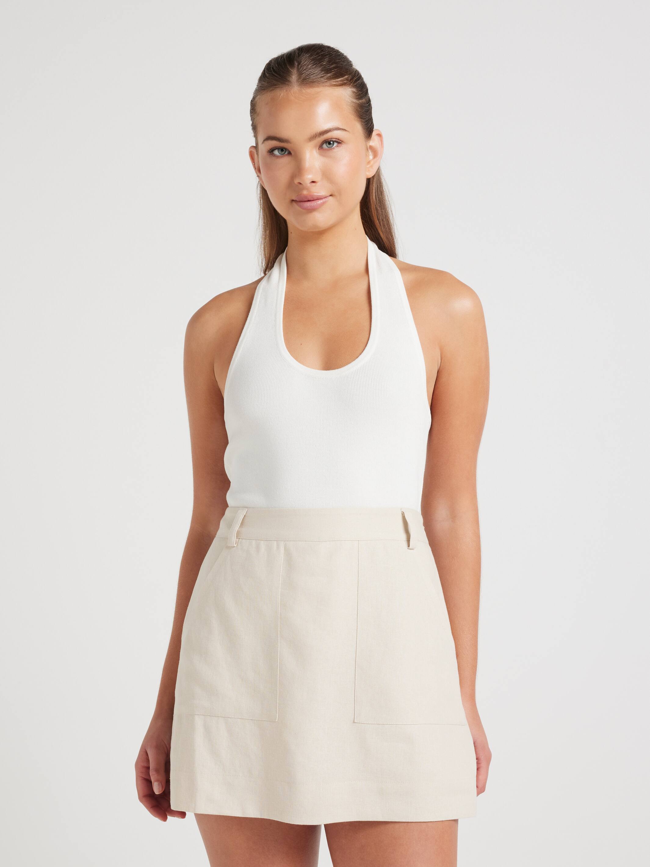 Demi Linen Skort