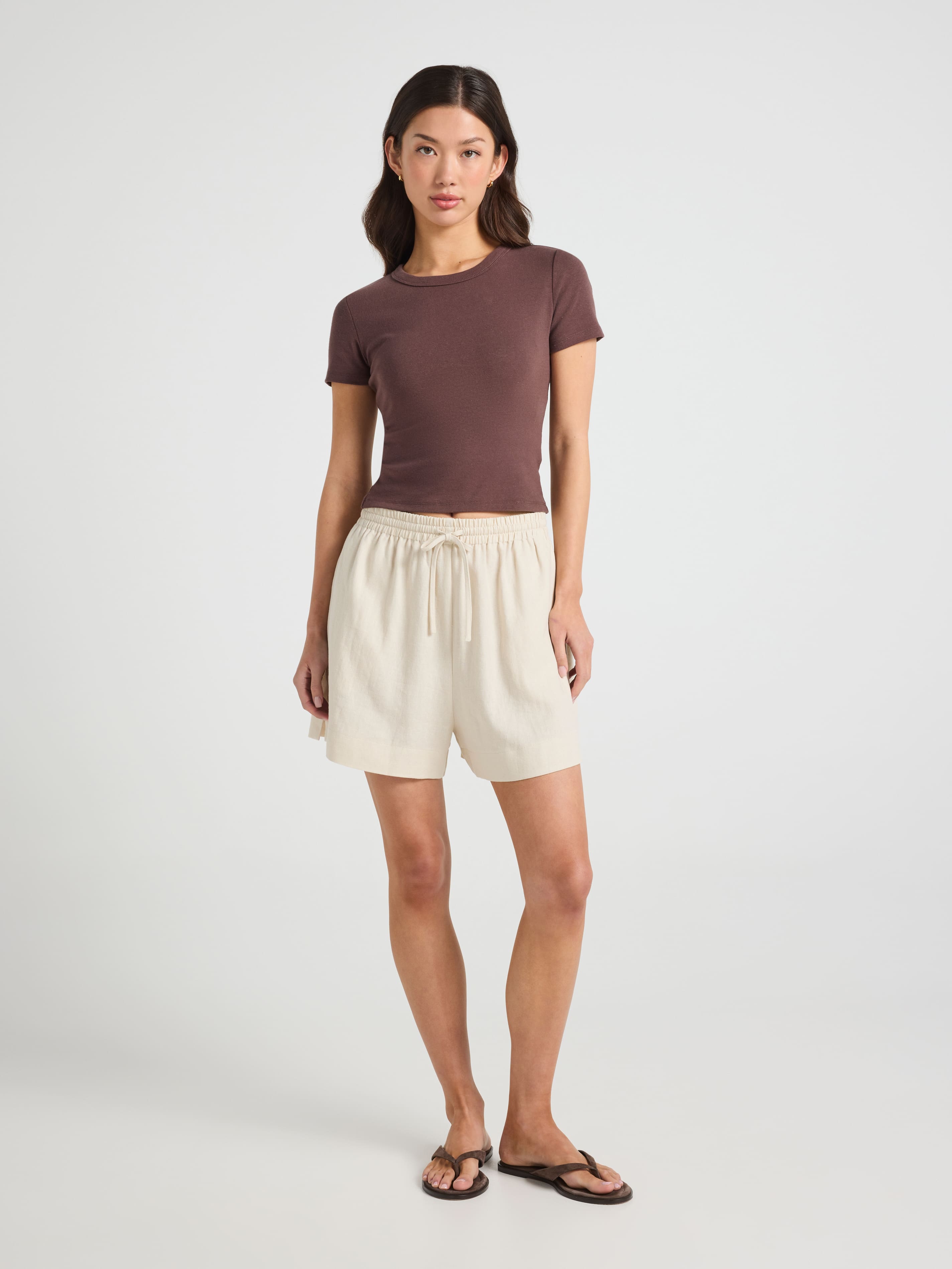 Cleo Tie Front Short