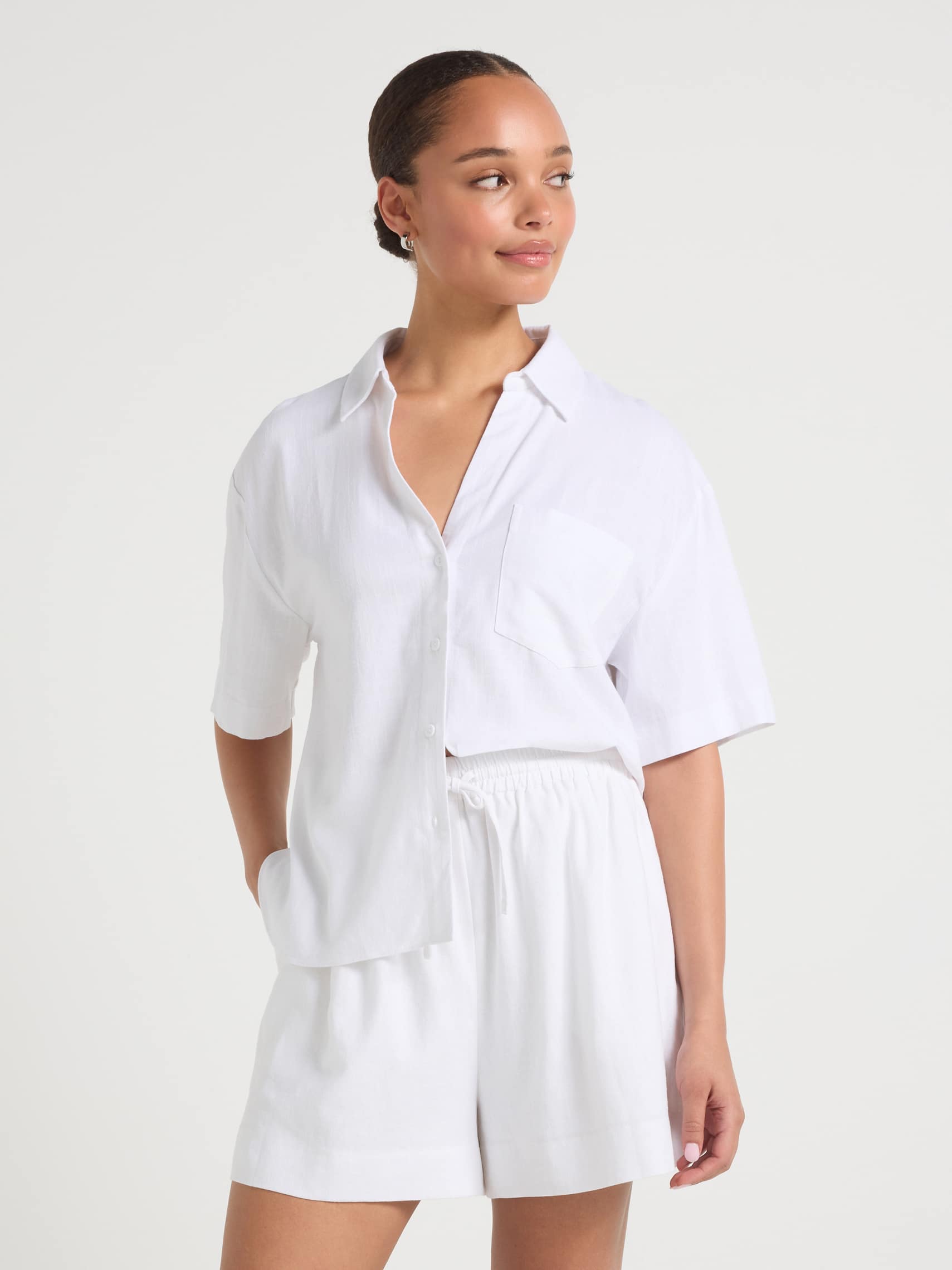 Cleo Tie Front Short