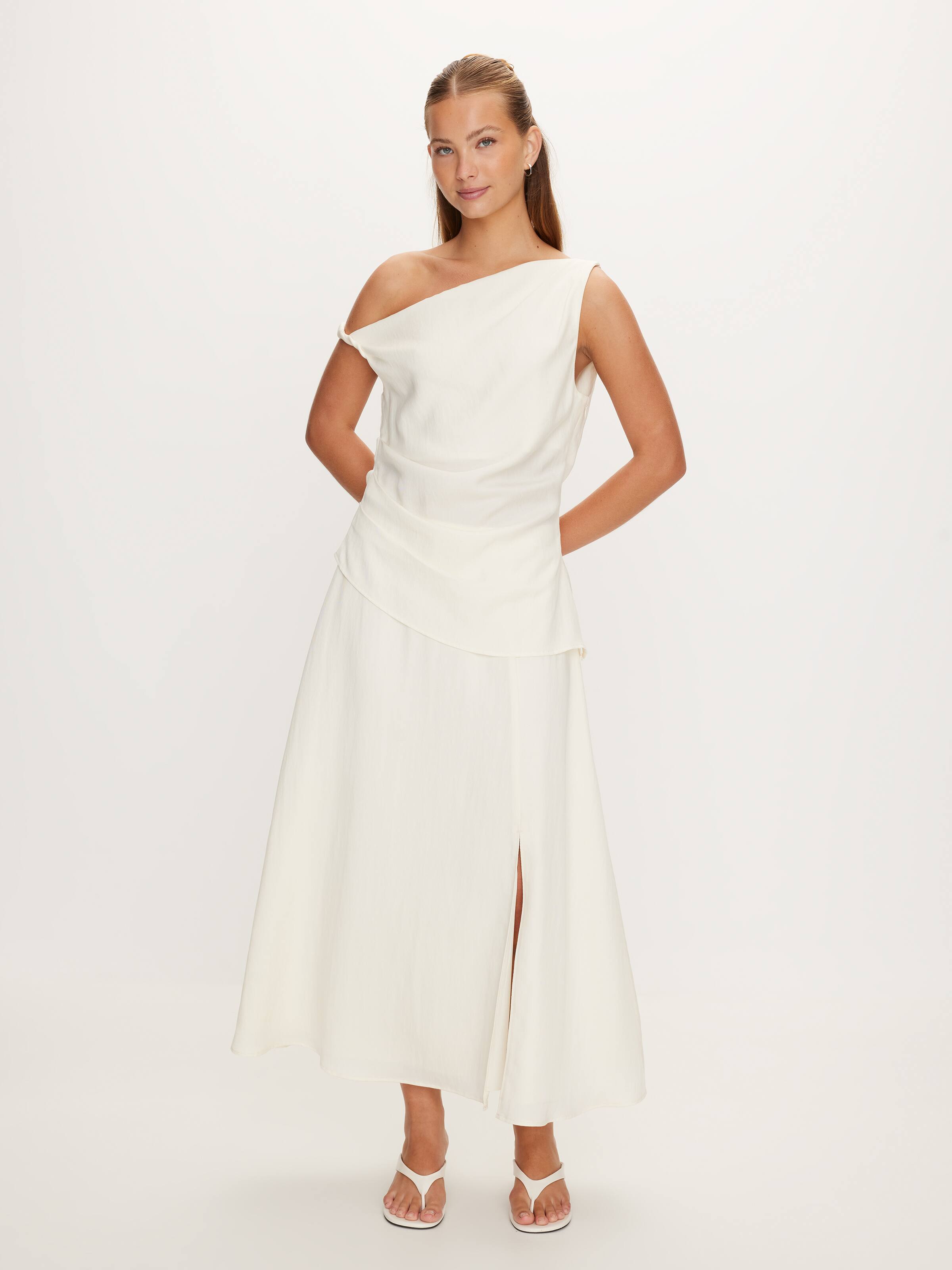 Camellia Asymmetrical Skirt