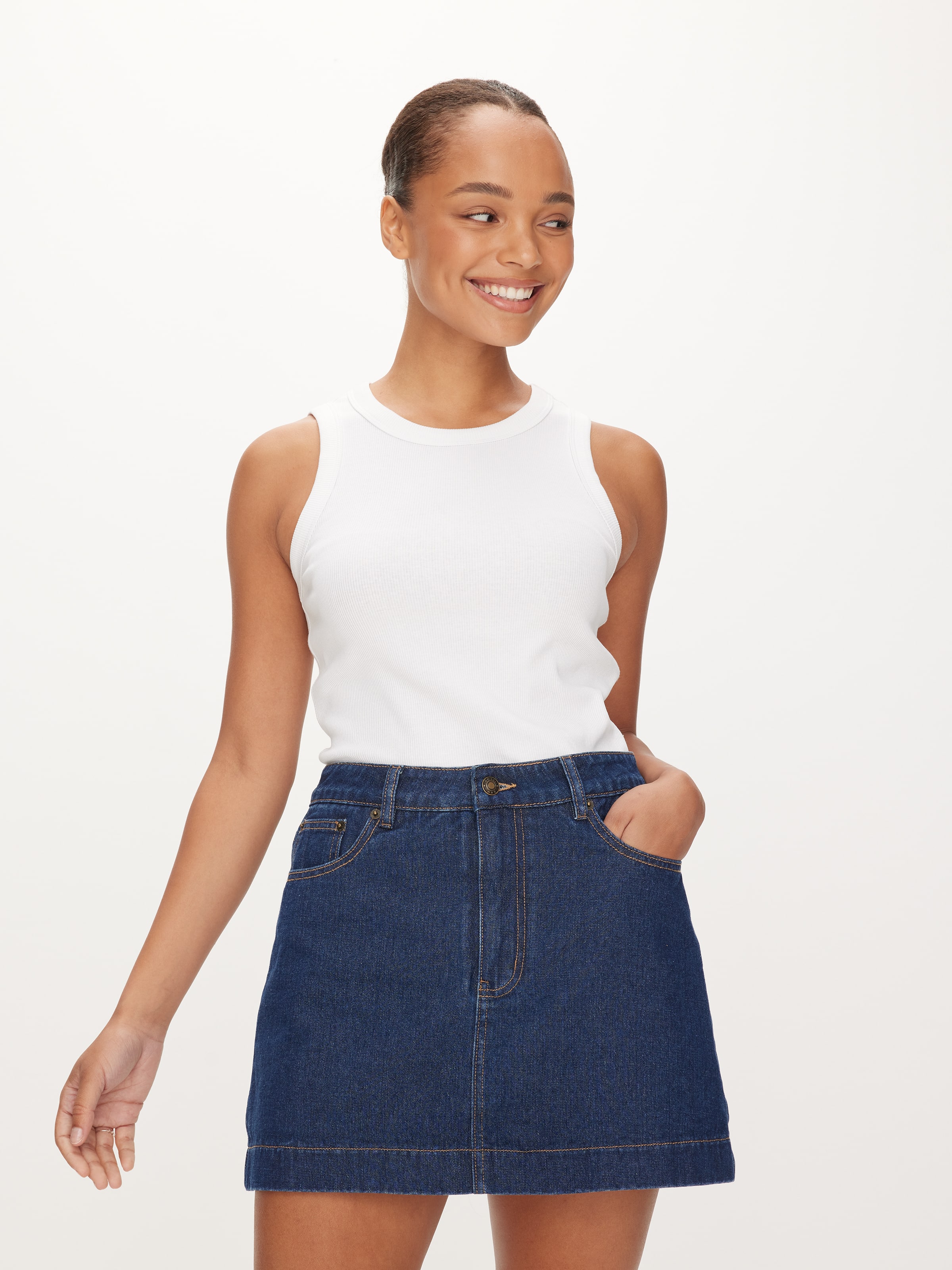 Darcy Denim Skort