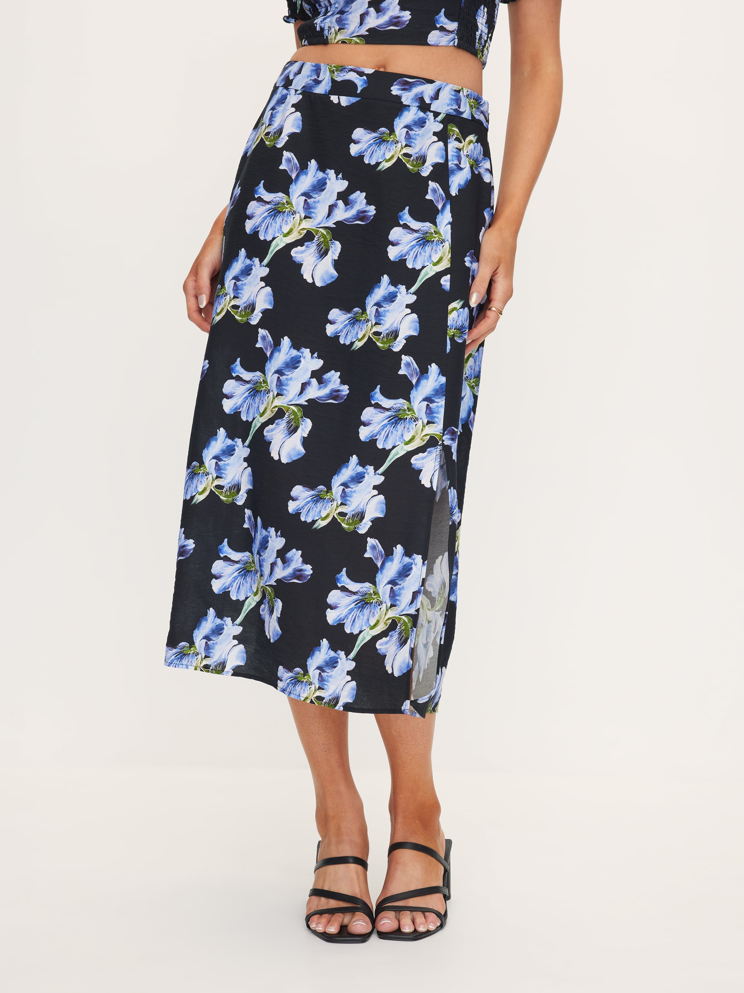 Laura Split Hem Skirt
