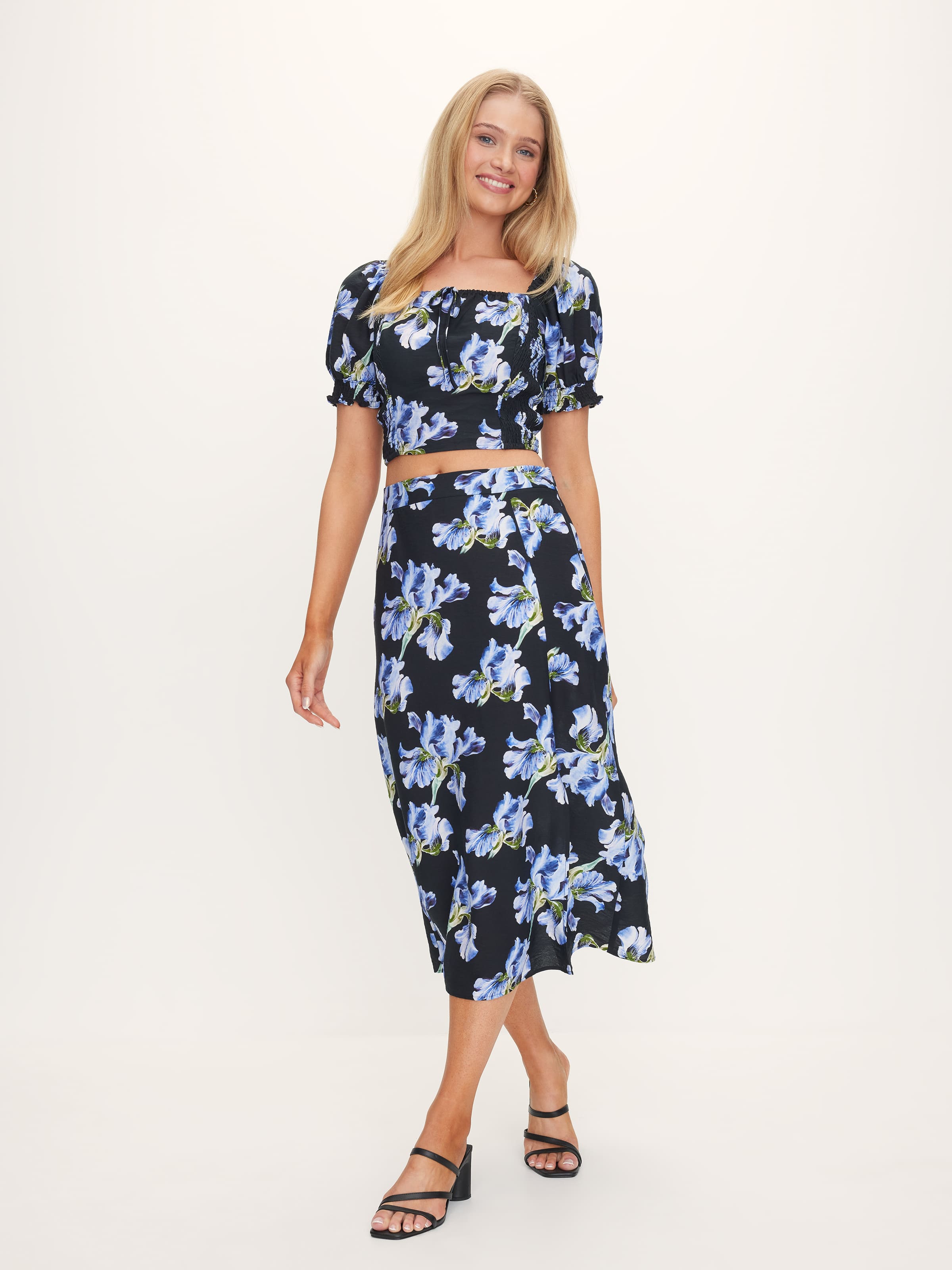 Laura Split Hem Skirt