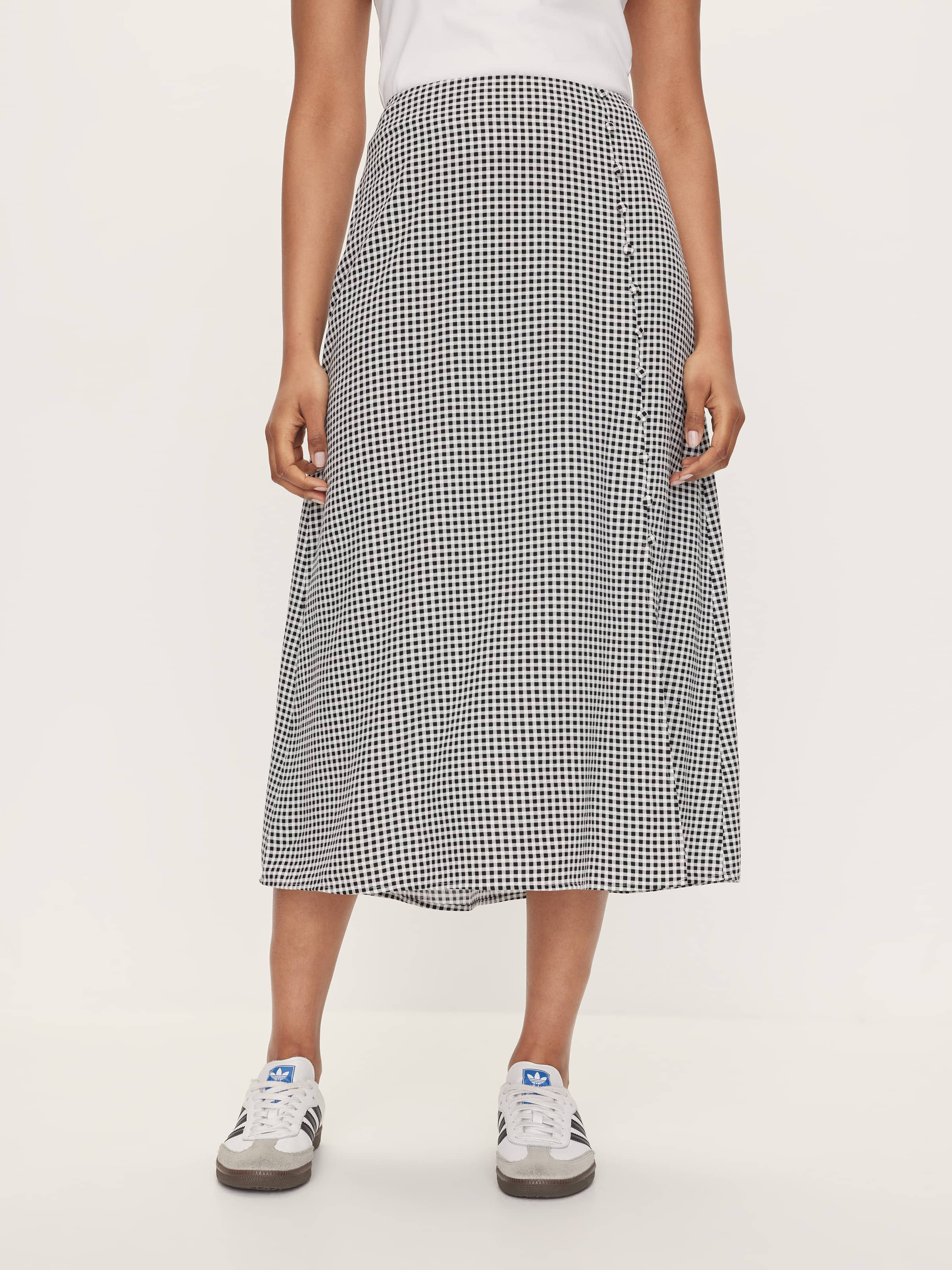 Lina Side Split Midi Skirt