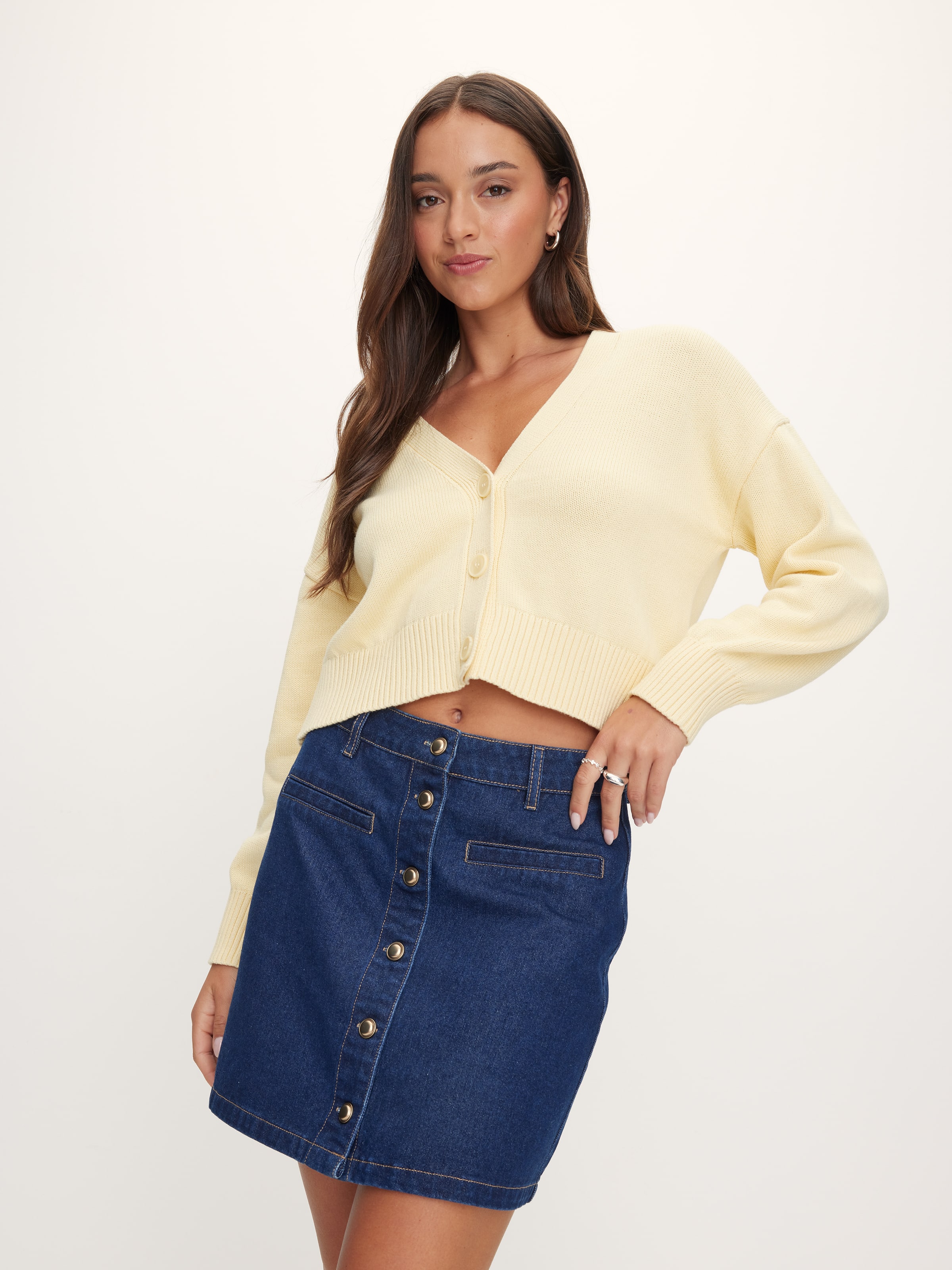 Lucy Denim Mini Skirt