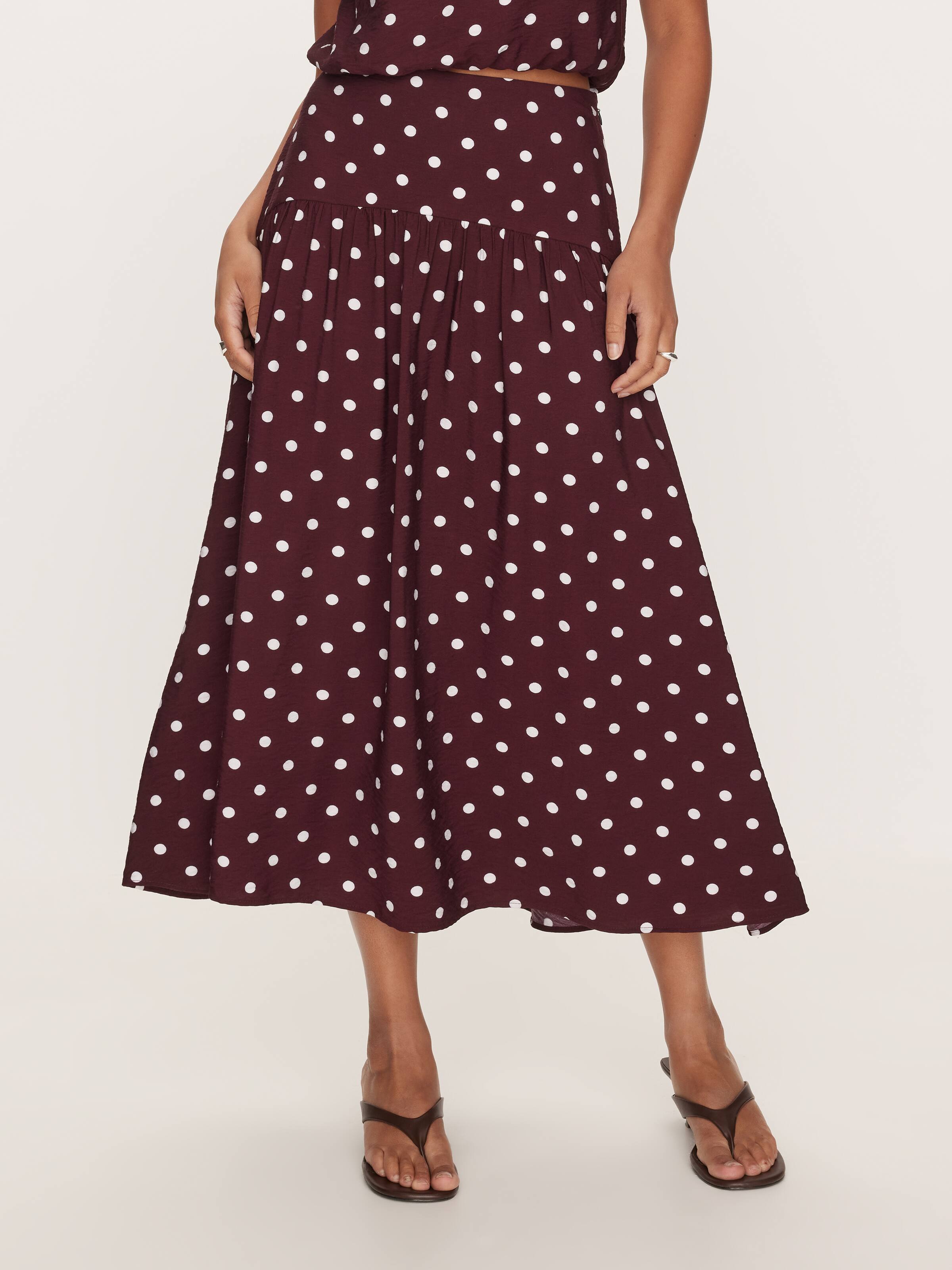 Cassie Drop Waist Skirt