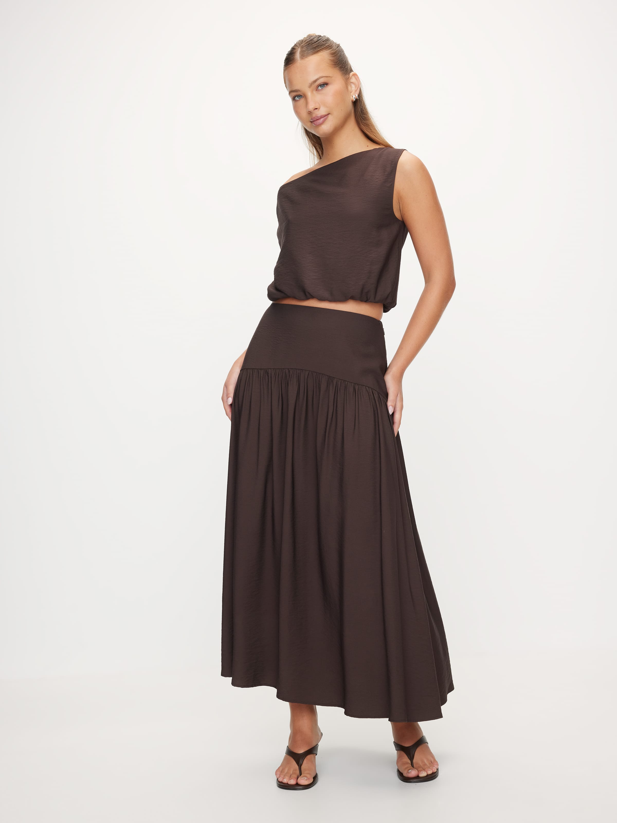 Cassie Drop Waist Skirt