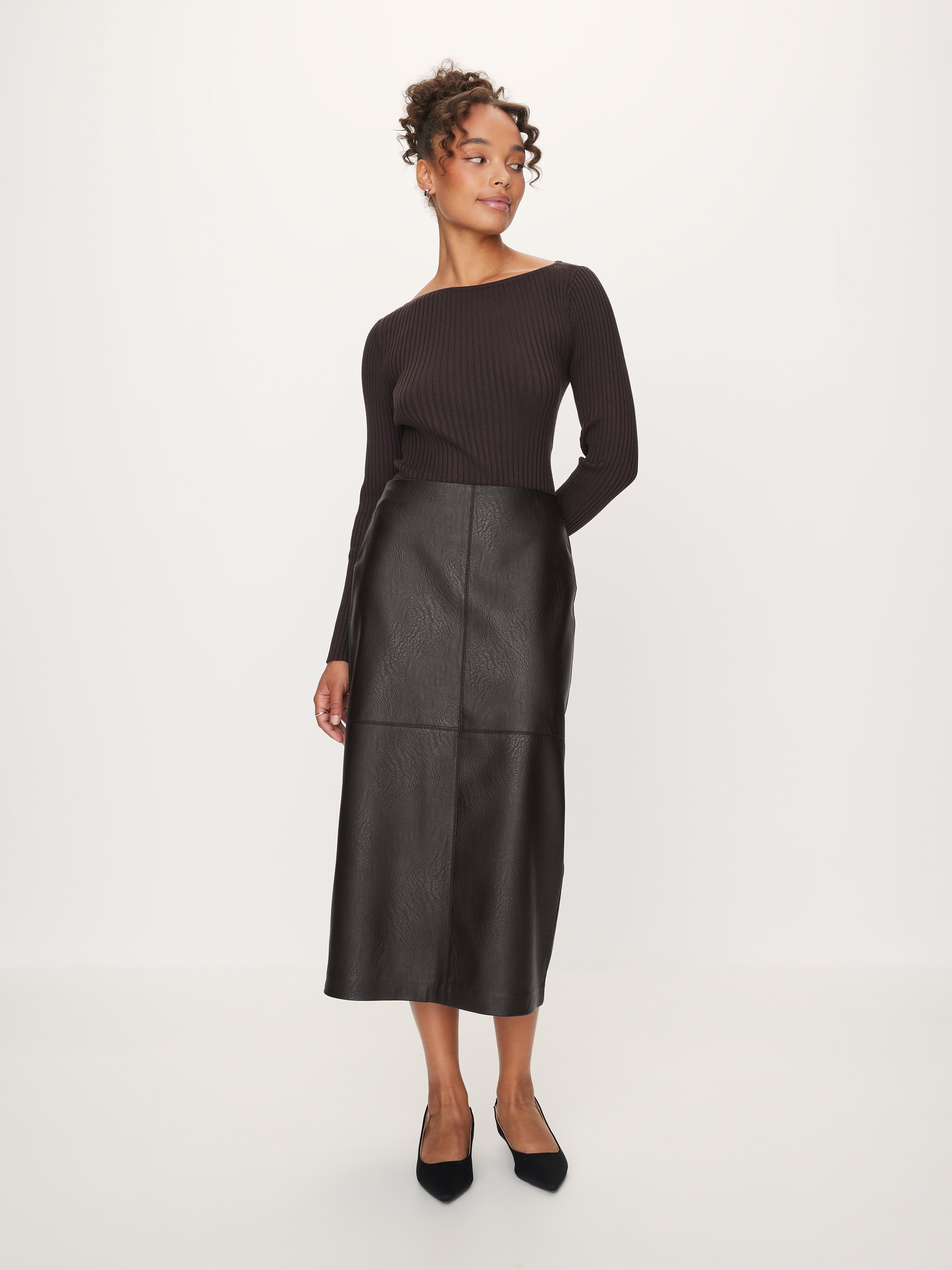 Lucy Pu Midi Skirt