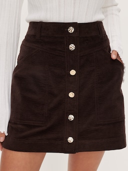 Carla Cord Mini Skirt