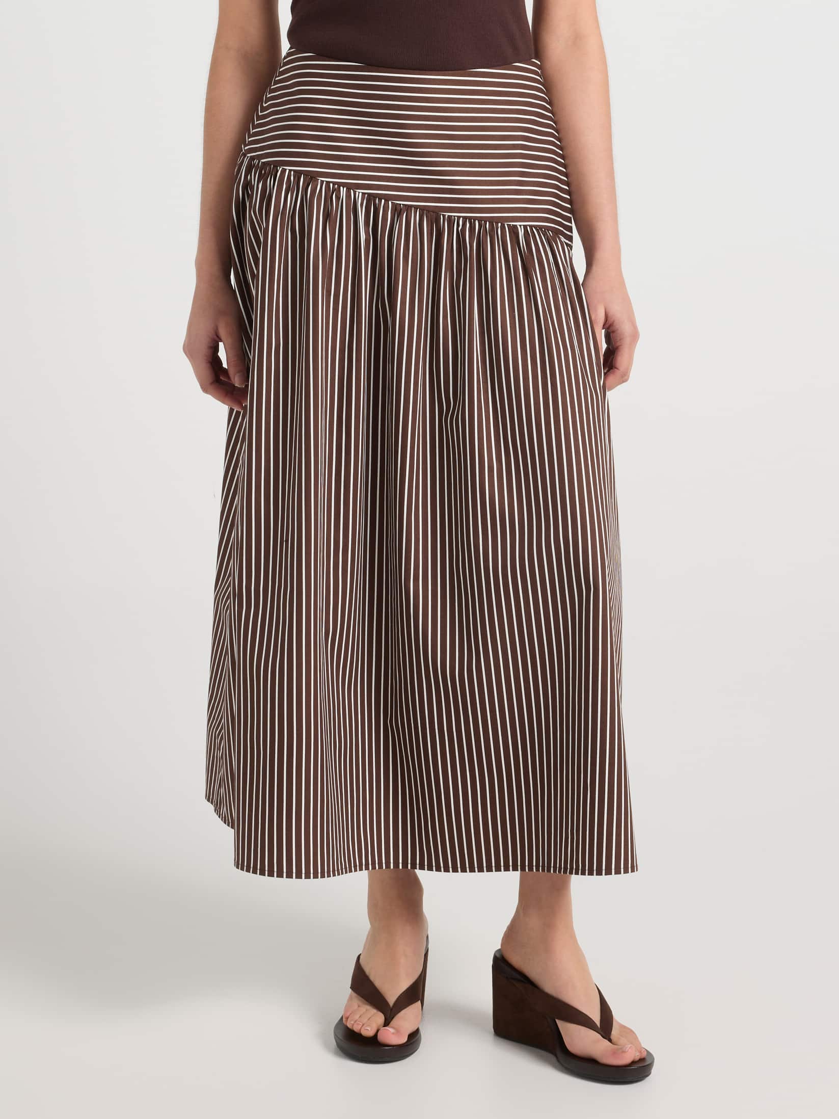 Molly Cotton Midi Skirt