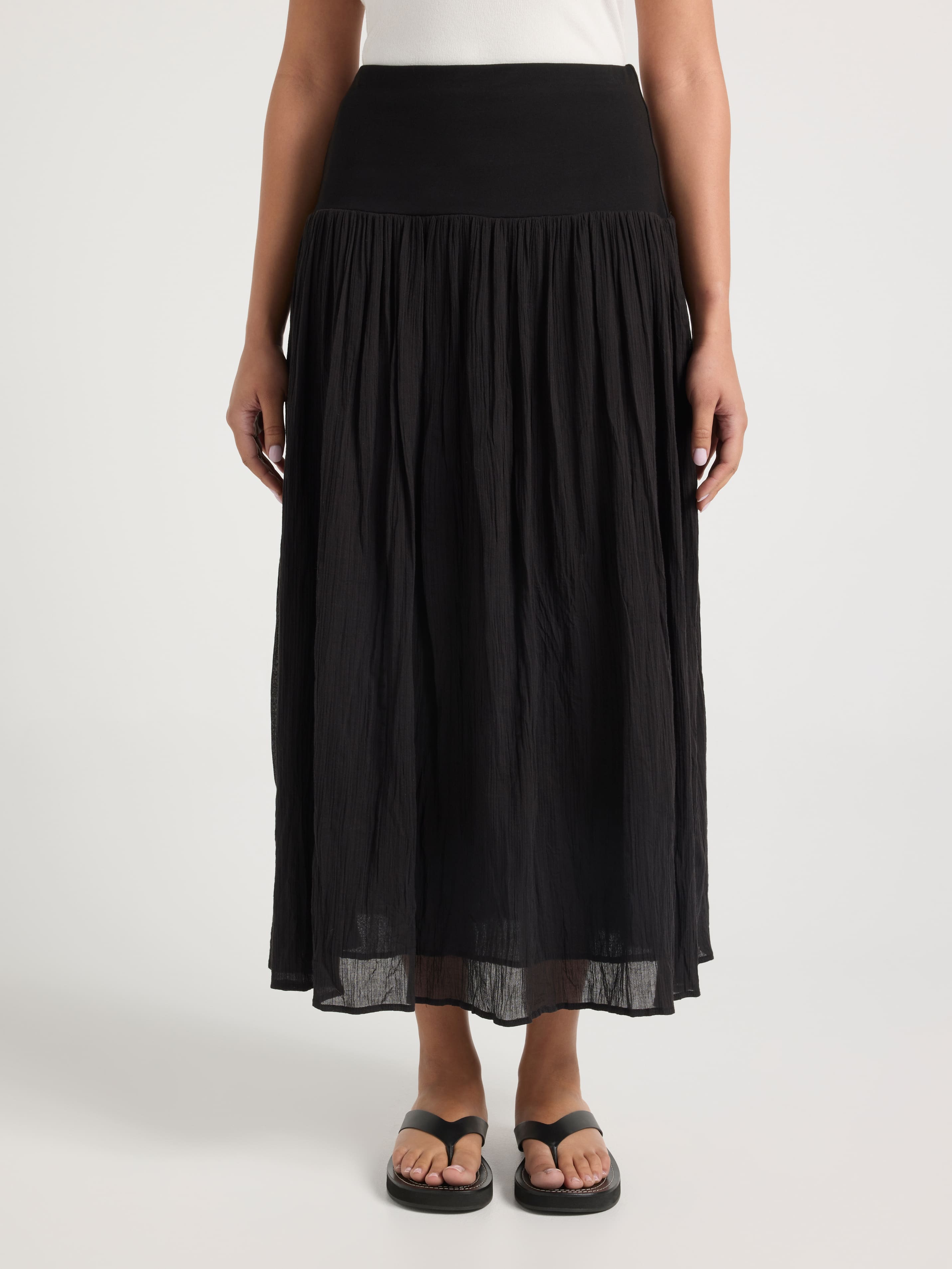 Shelly Sheer Maxi Skirt