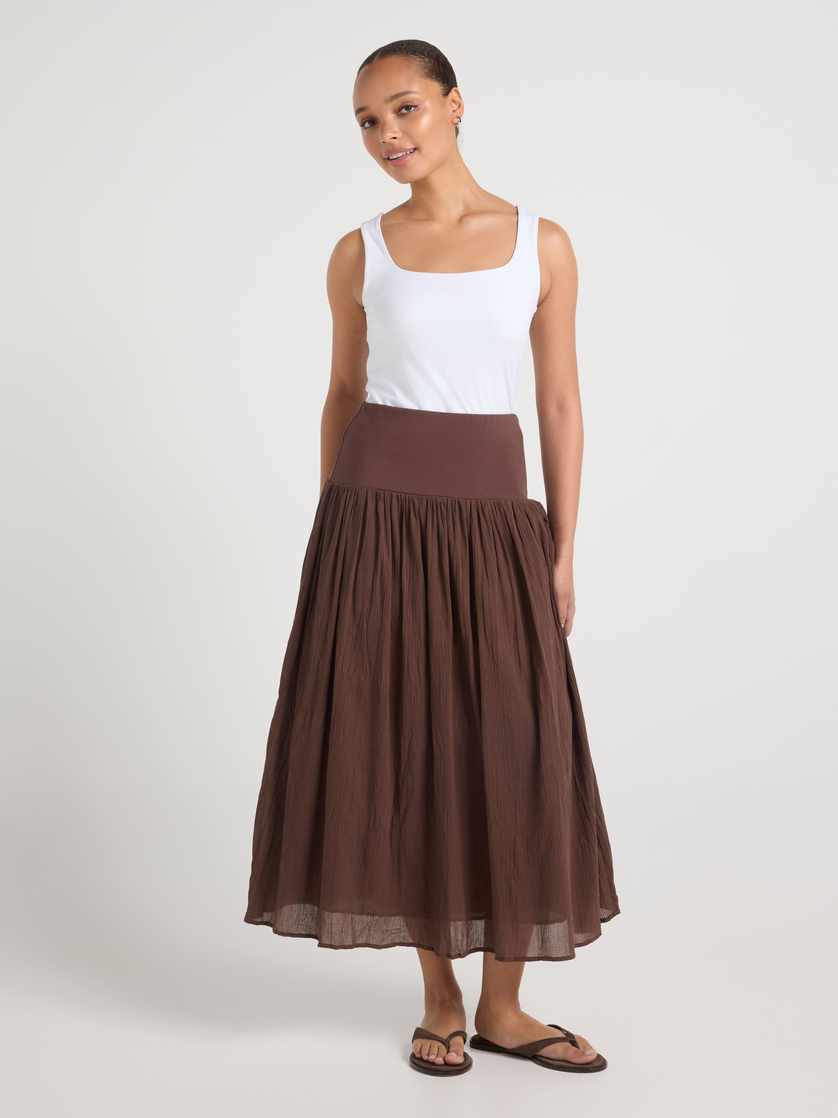 Shelly Sheer Maxi Skirt