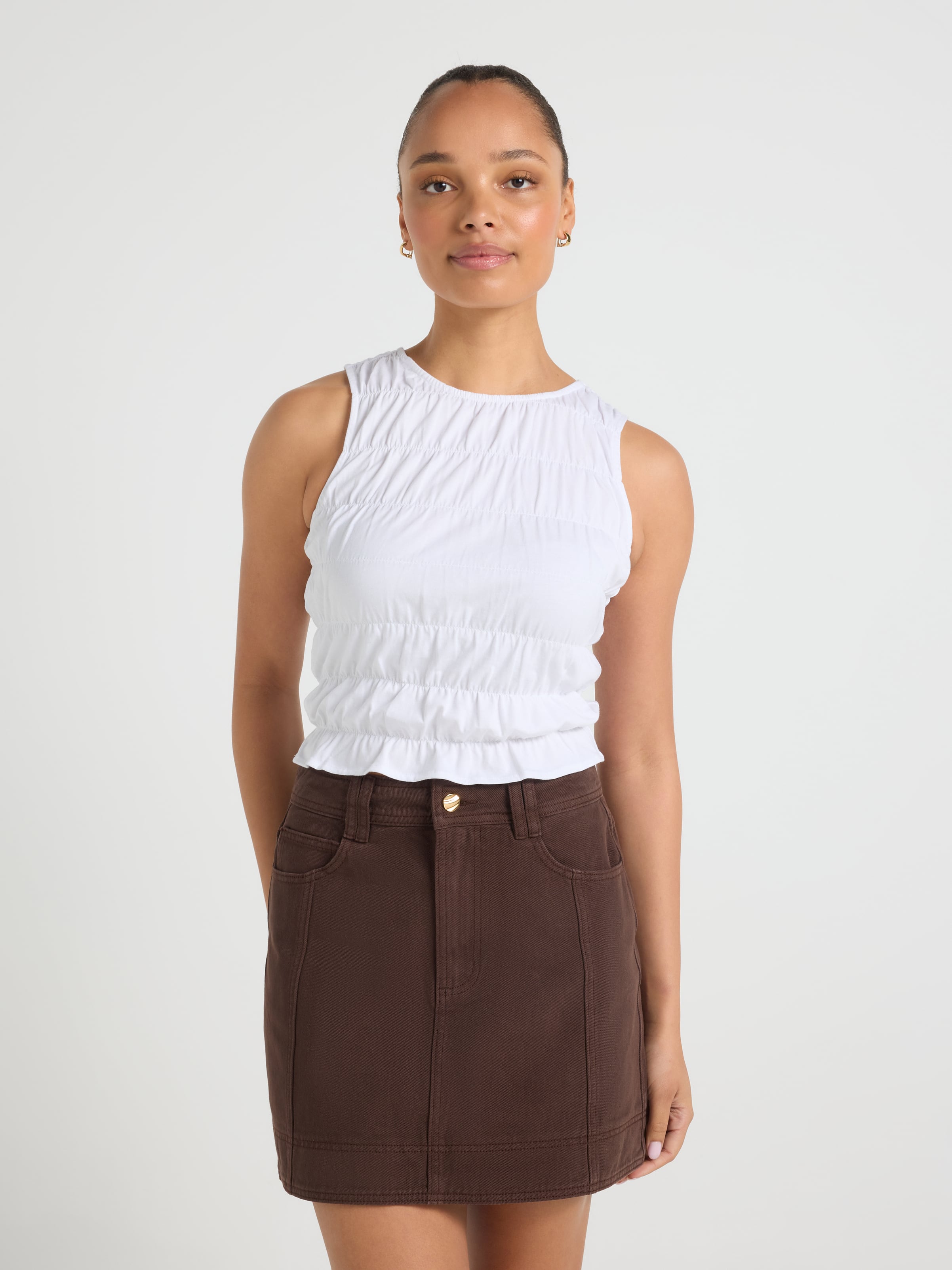 Margot Denim Mini Skirt