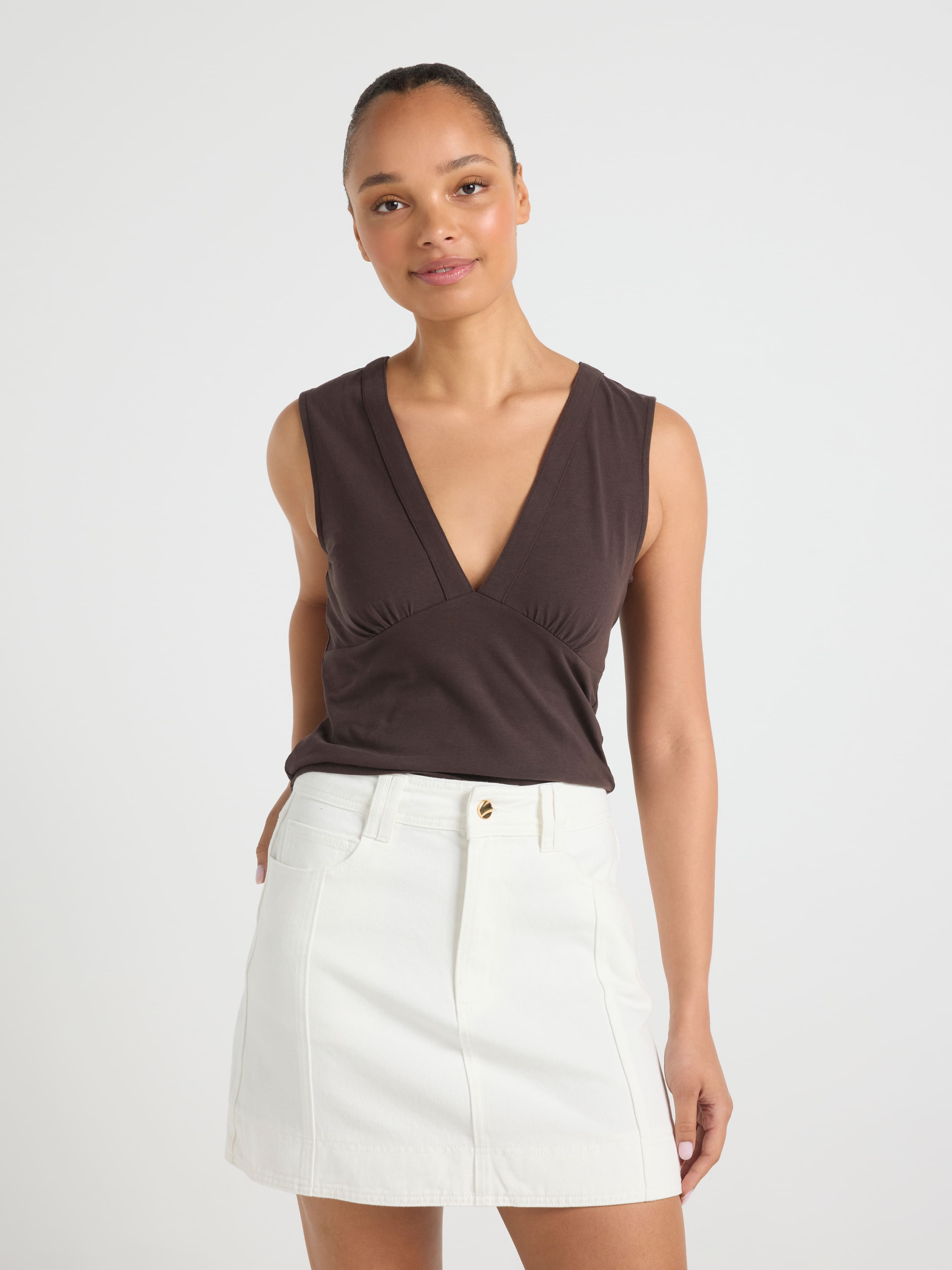 Margot Denim Mini Skirt