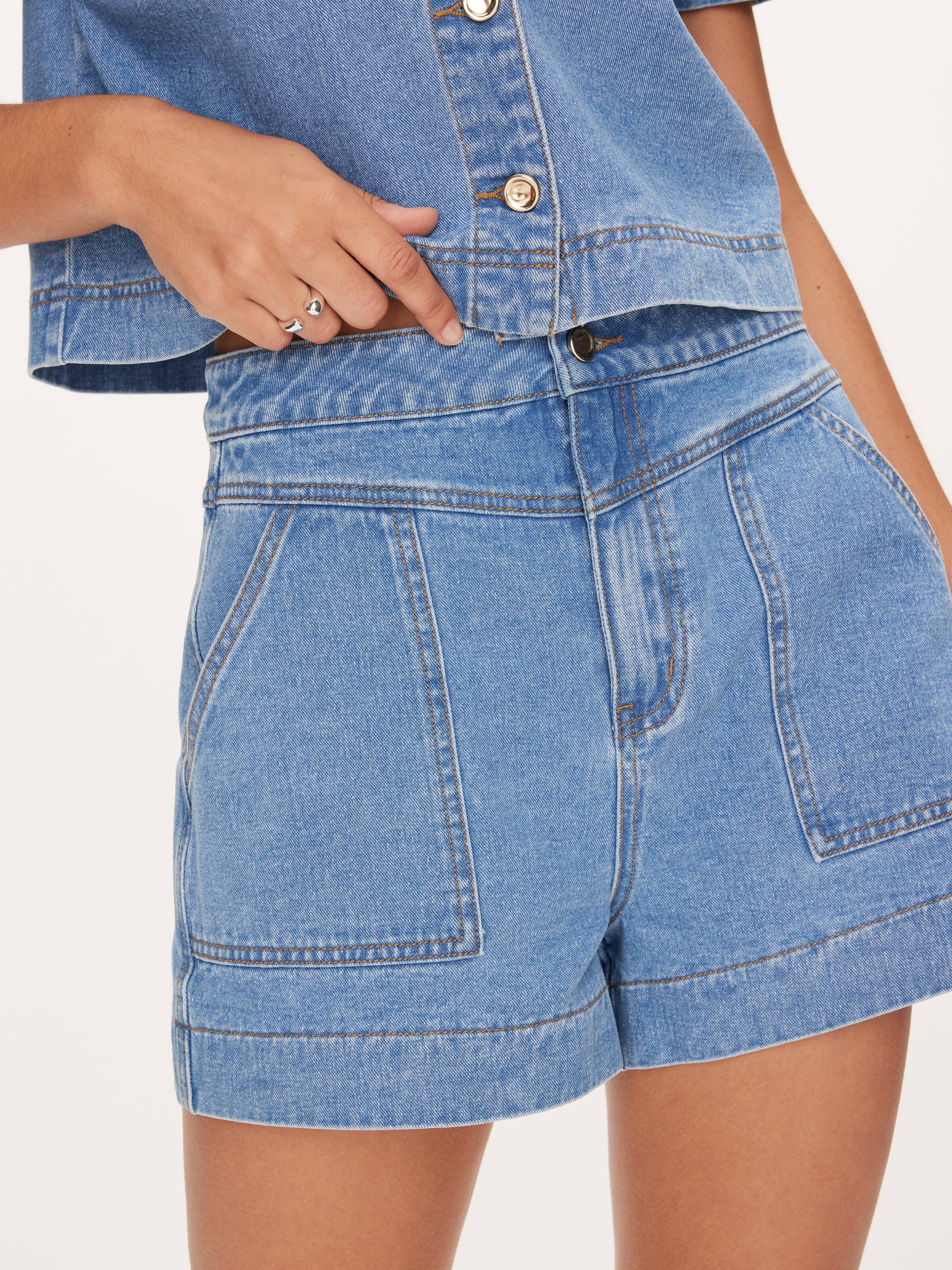 Maisie Front Yoke Short