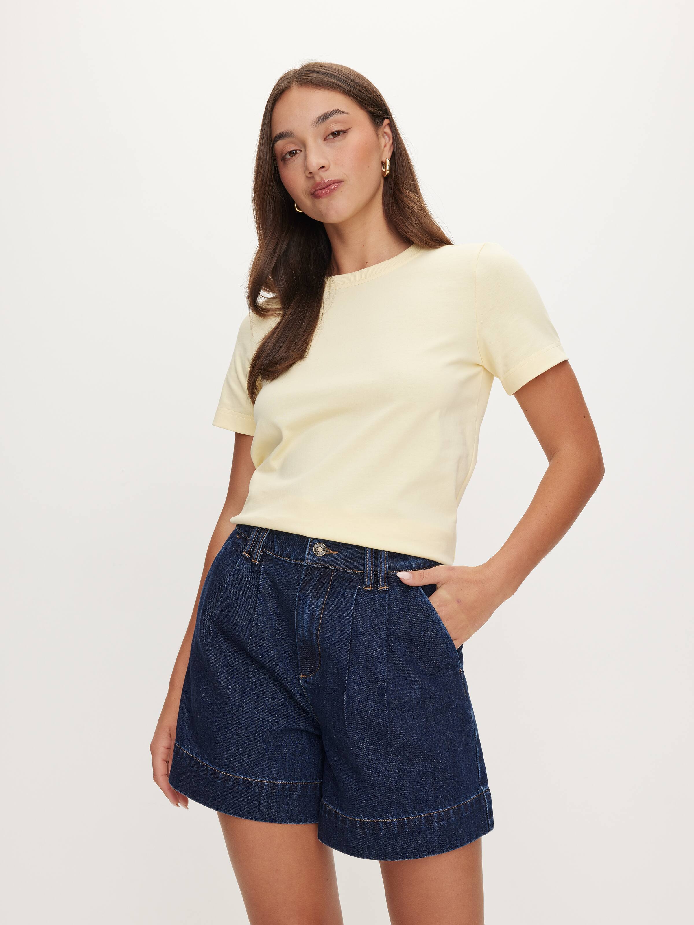Gracie Pleat Front Short
