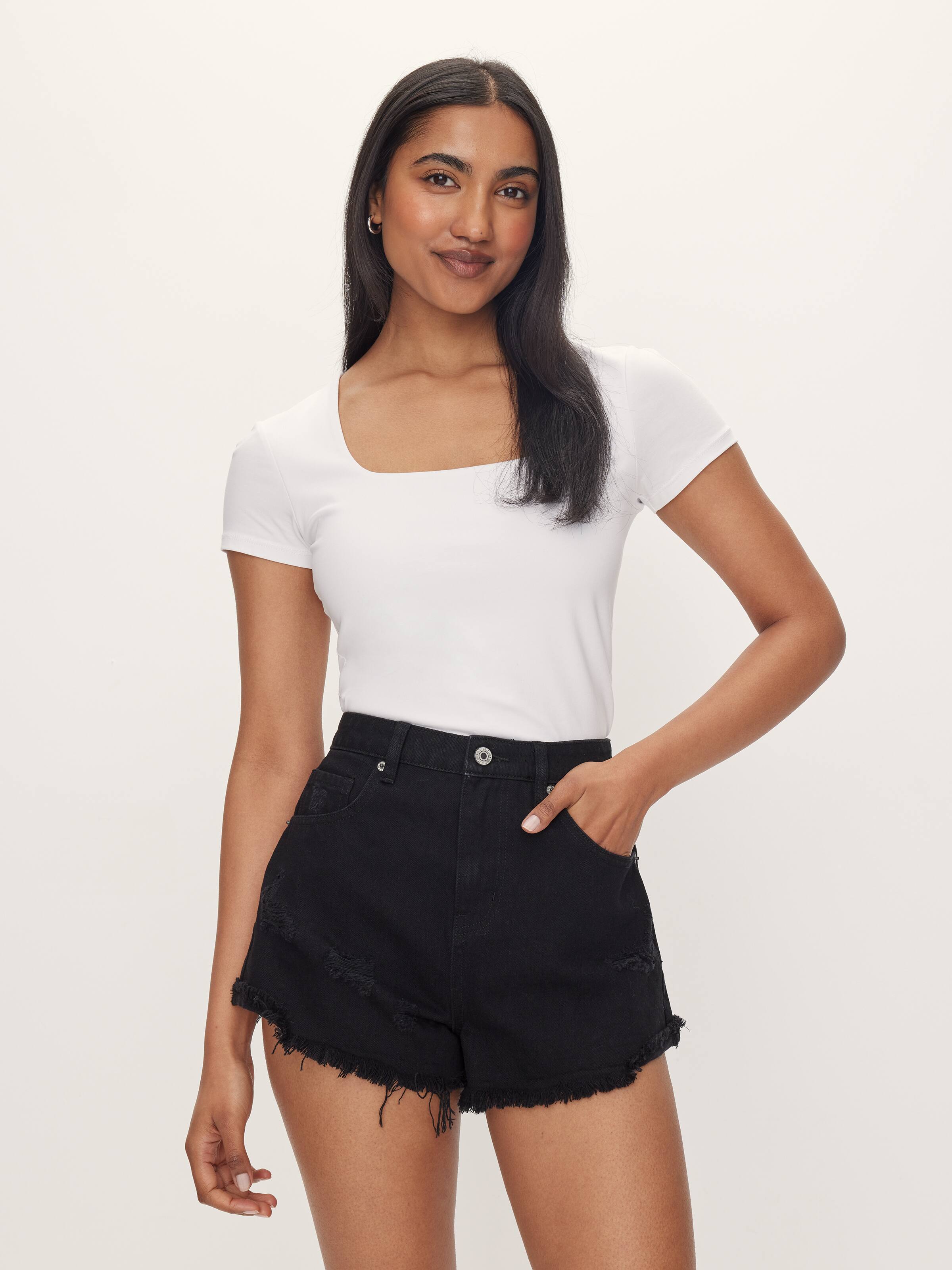 Tate Denim Short
