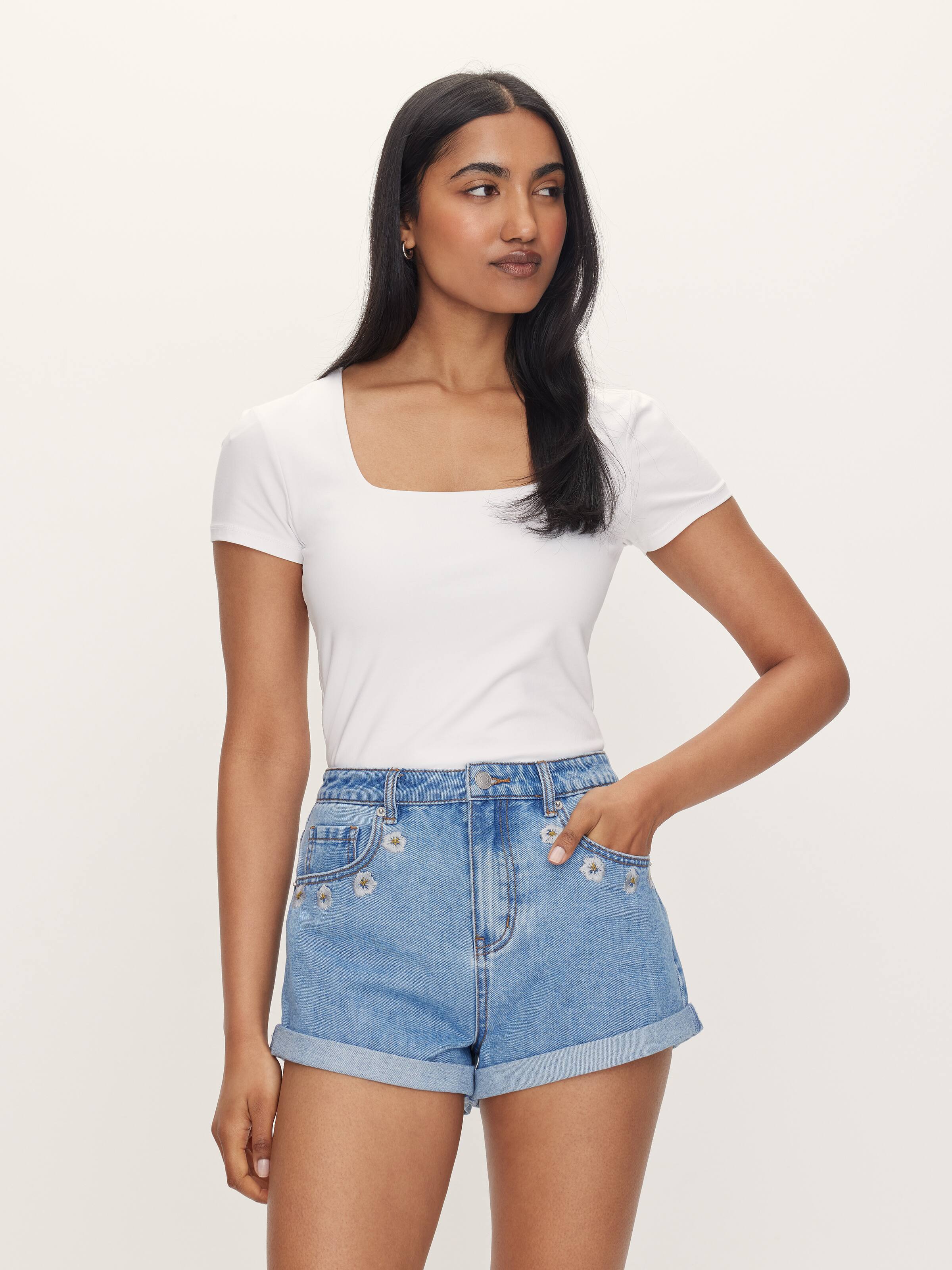 Tate Denim Short