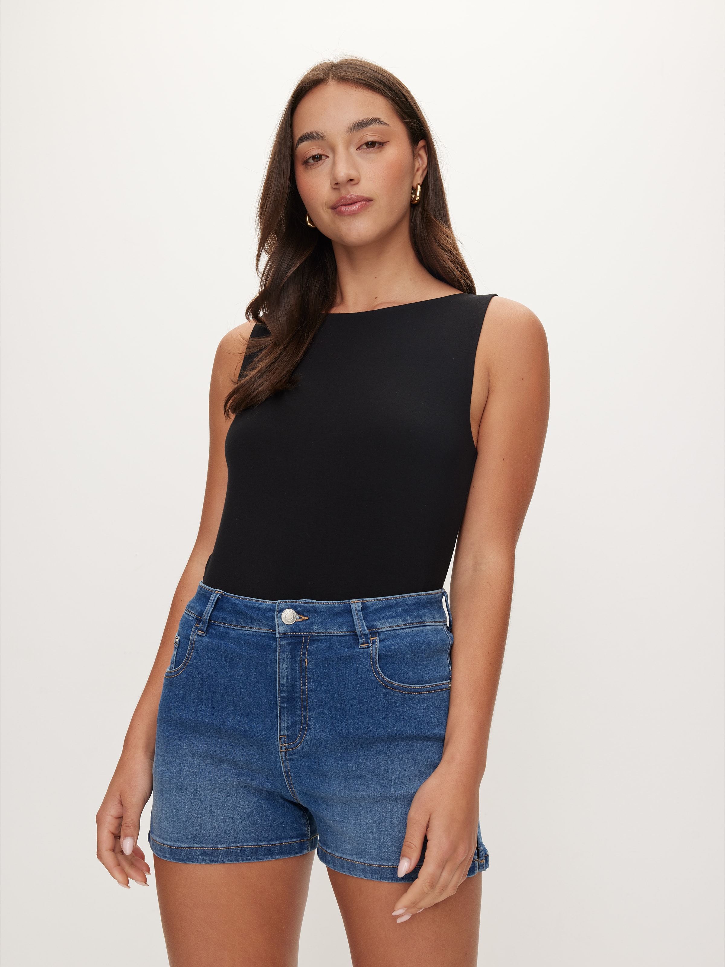 Peaches Denim Short
