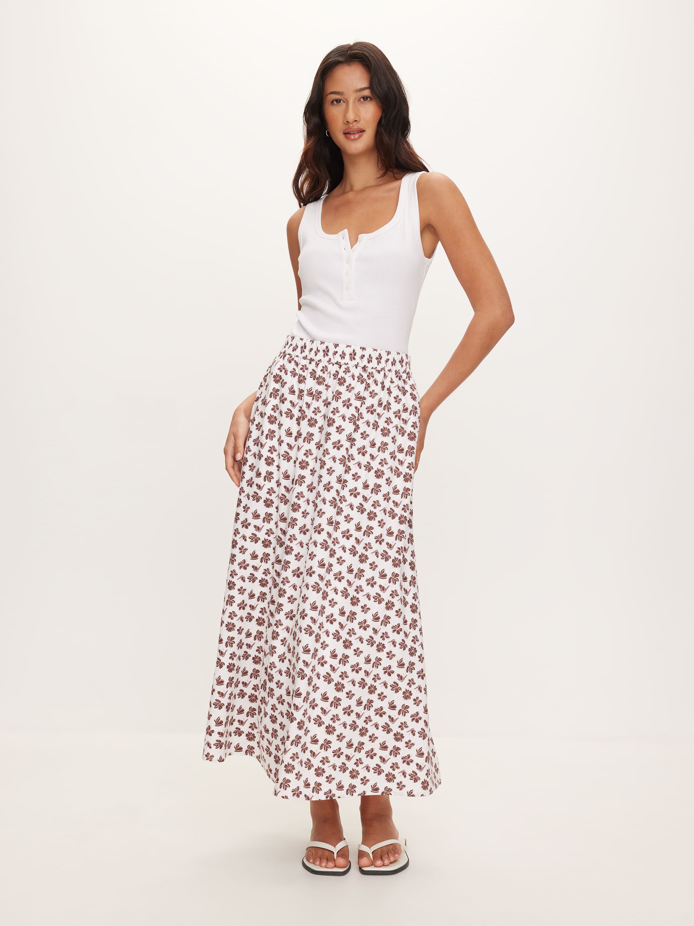 Saffie Midi Skirt