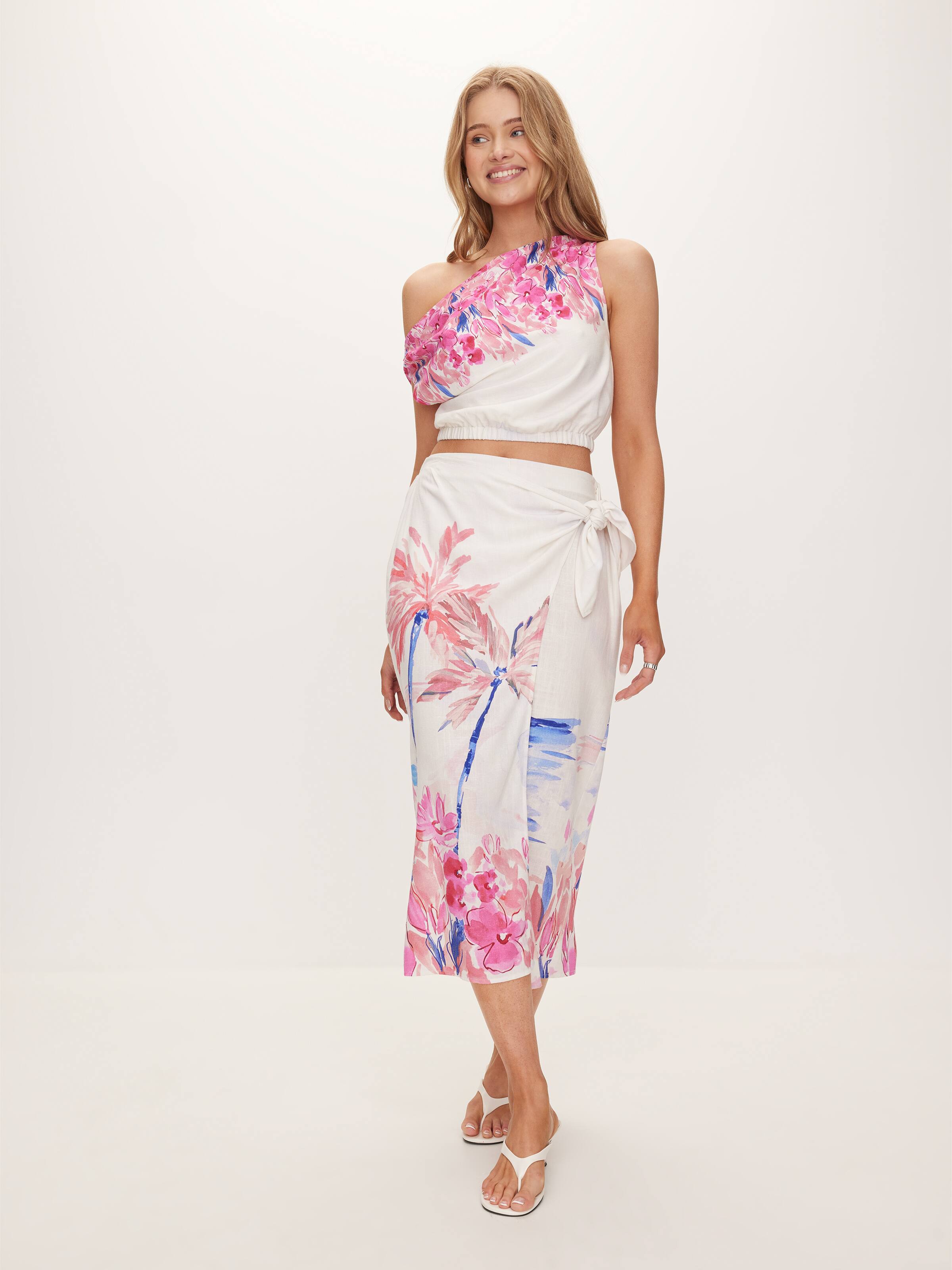 Ocean Wrap Skirt