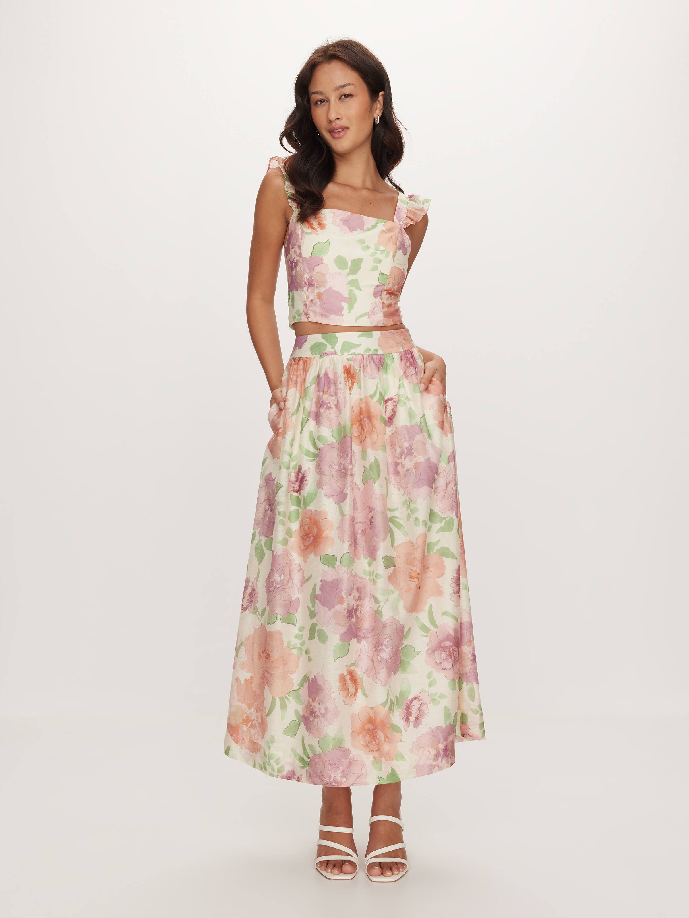 Rihanna Midi Skirt