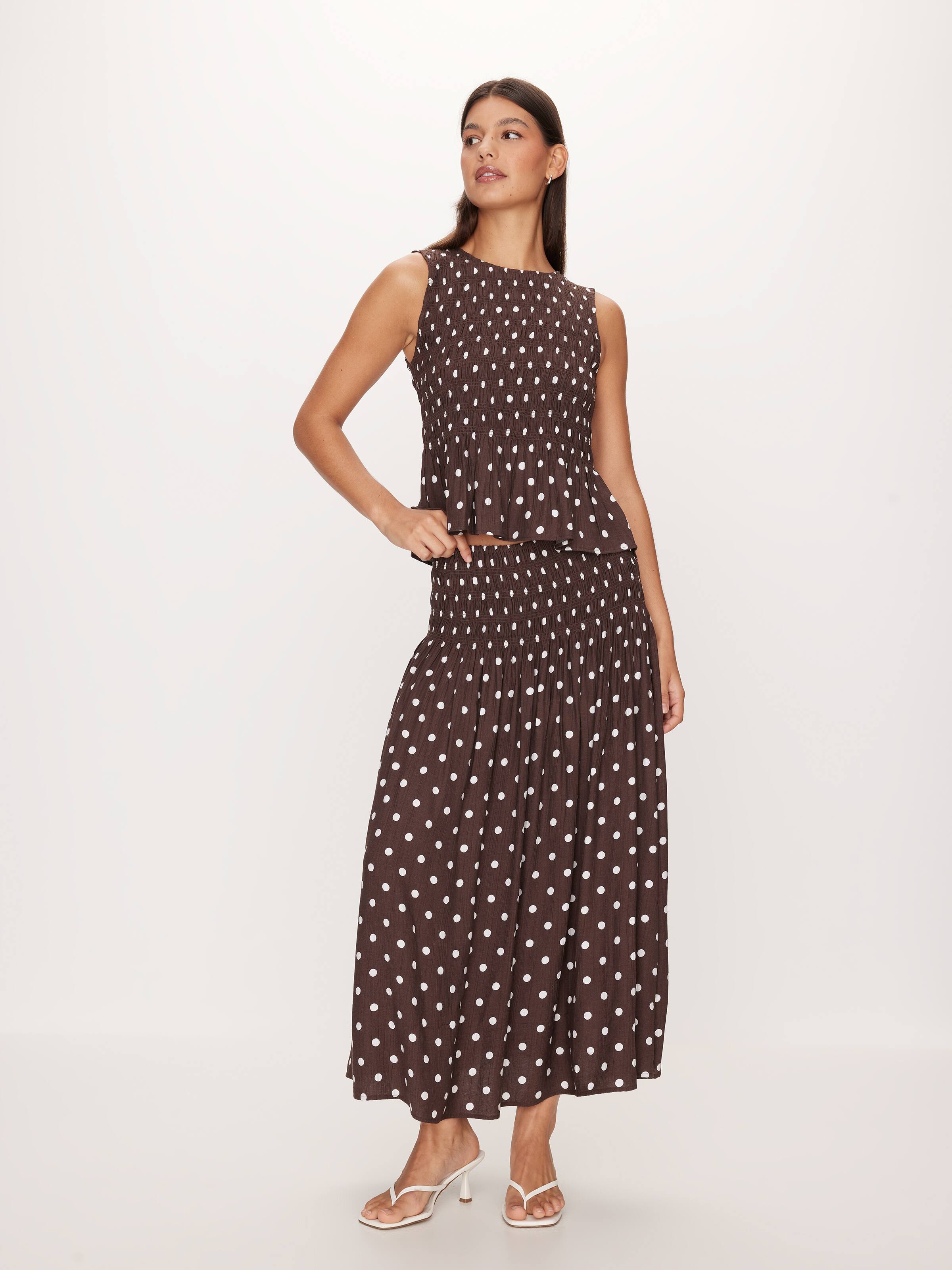 Allison Crinkle Midi