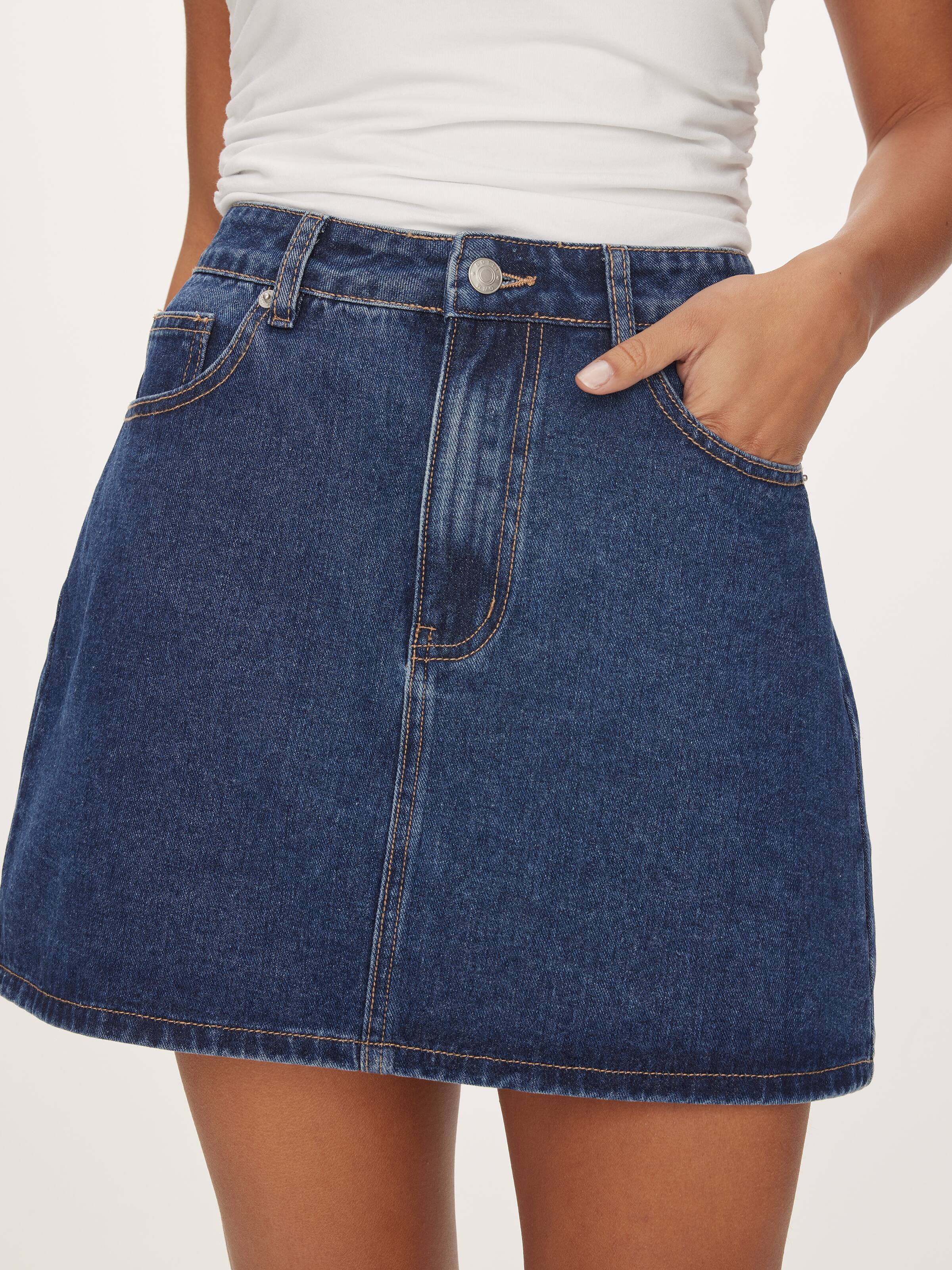 Wilson Denim Mini Skirt
