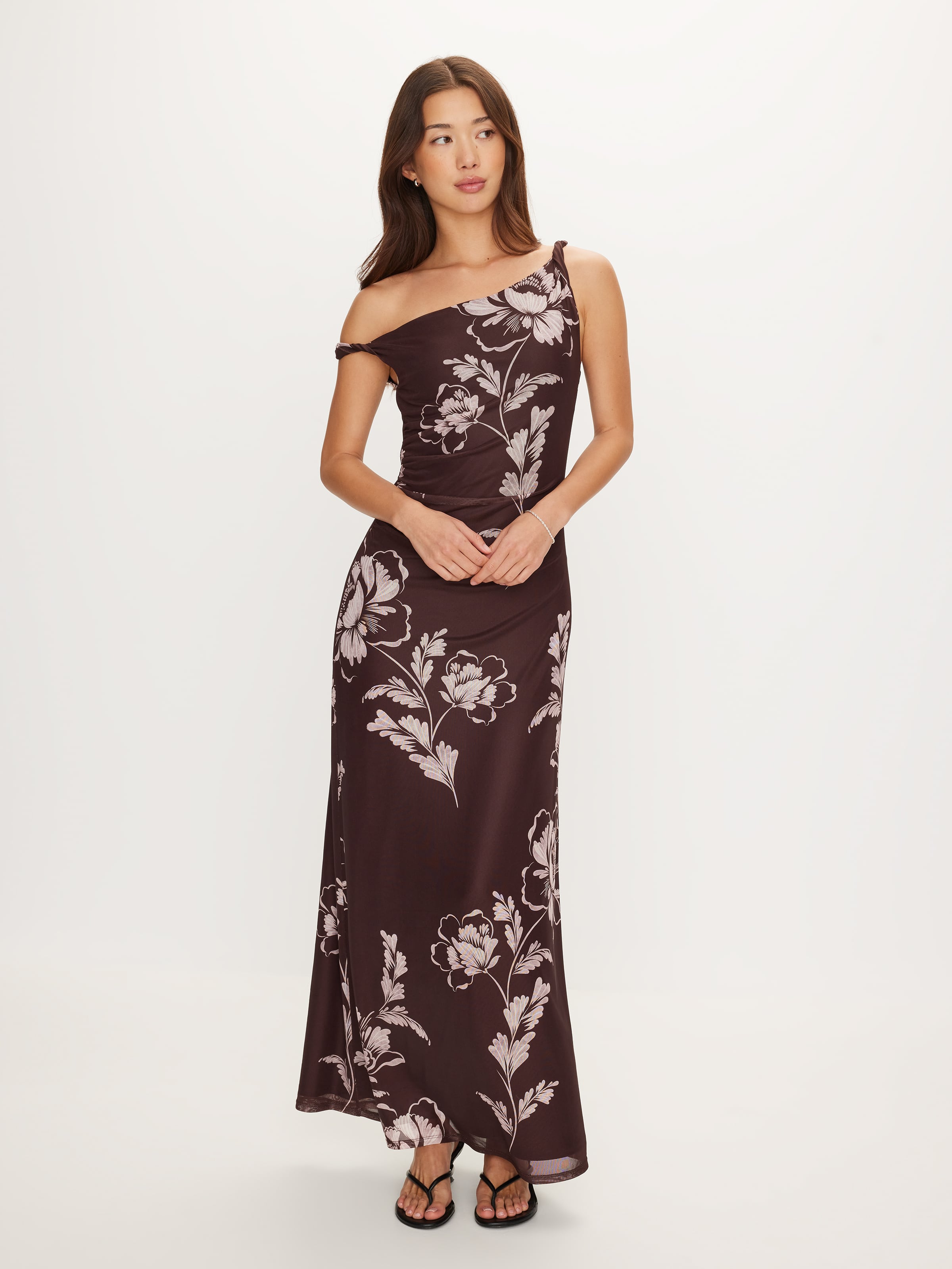 Aylani Mesh Maxi Dress