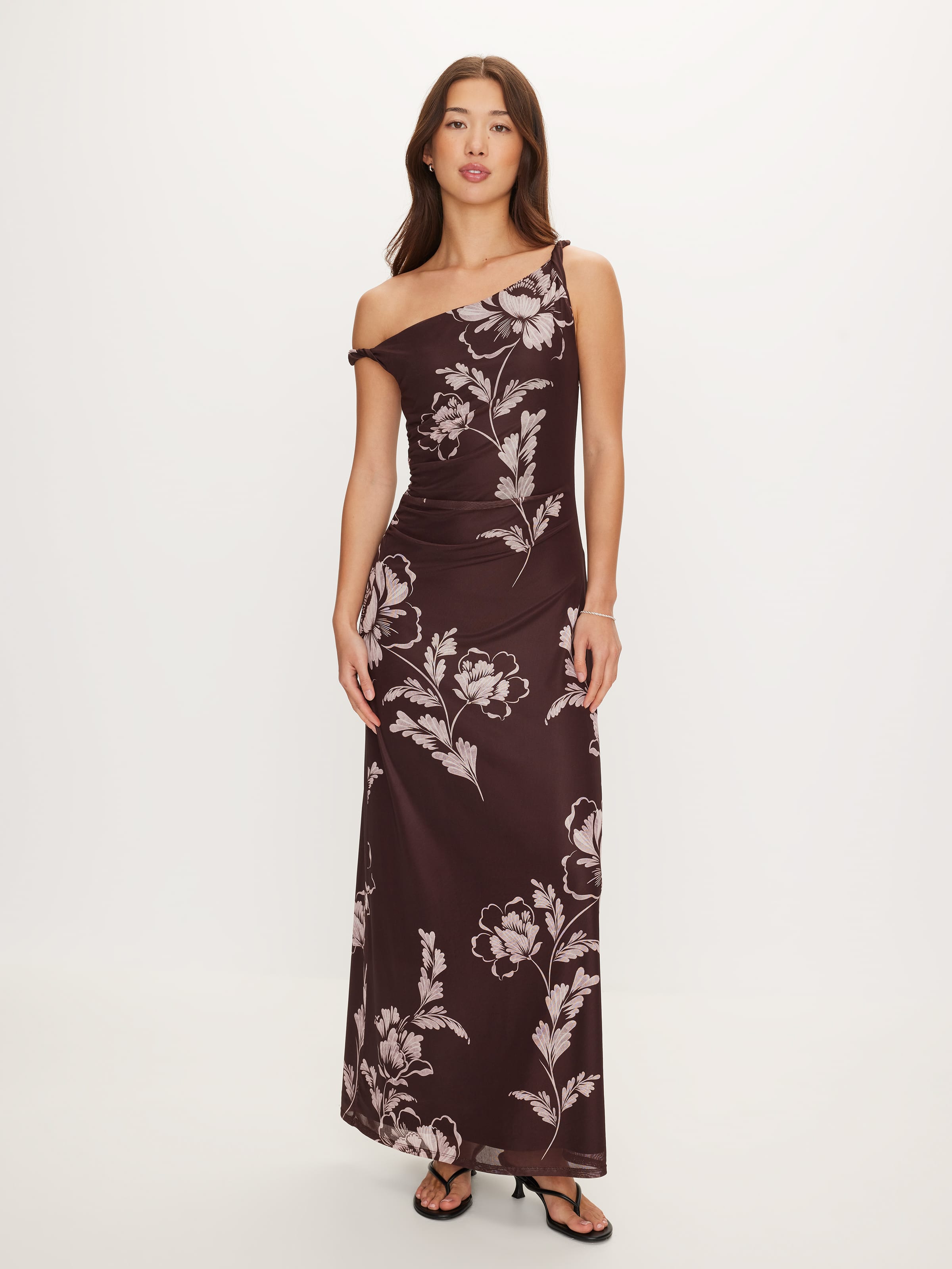 Aylani Mesh Maxi Dress