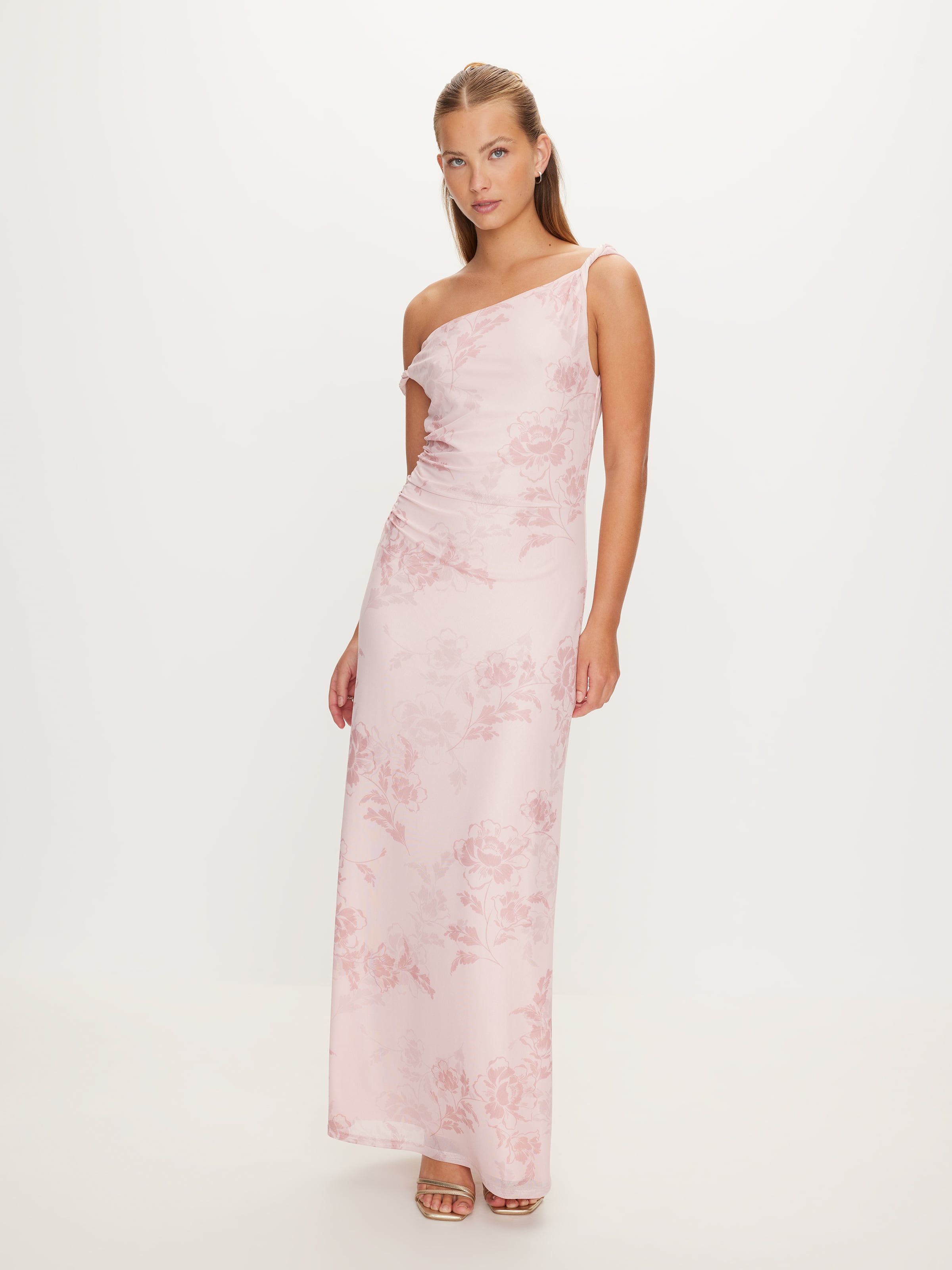 Aylani Mesh Maxi Dress
