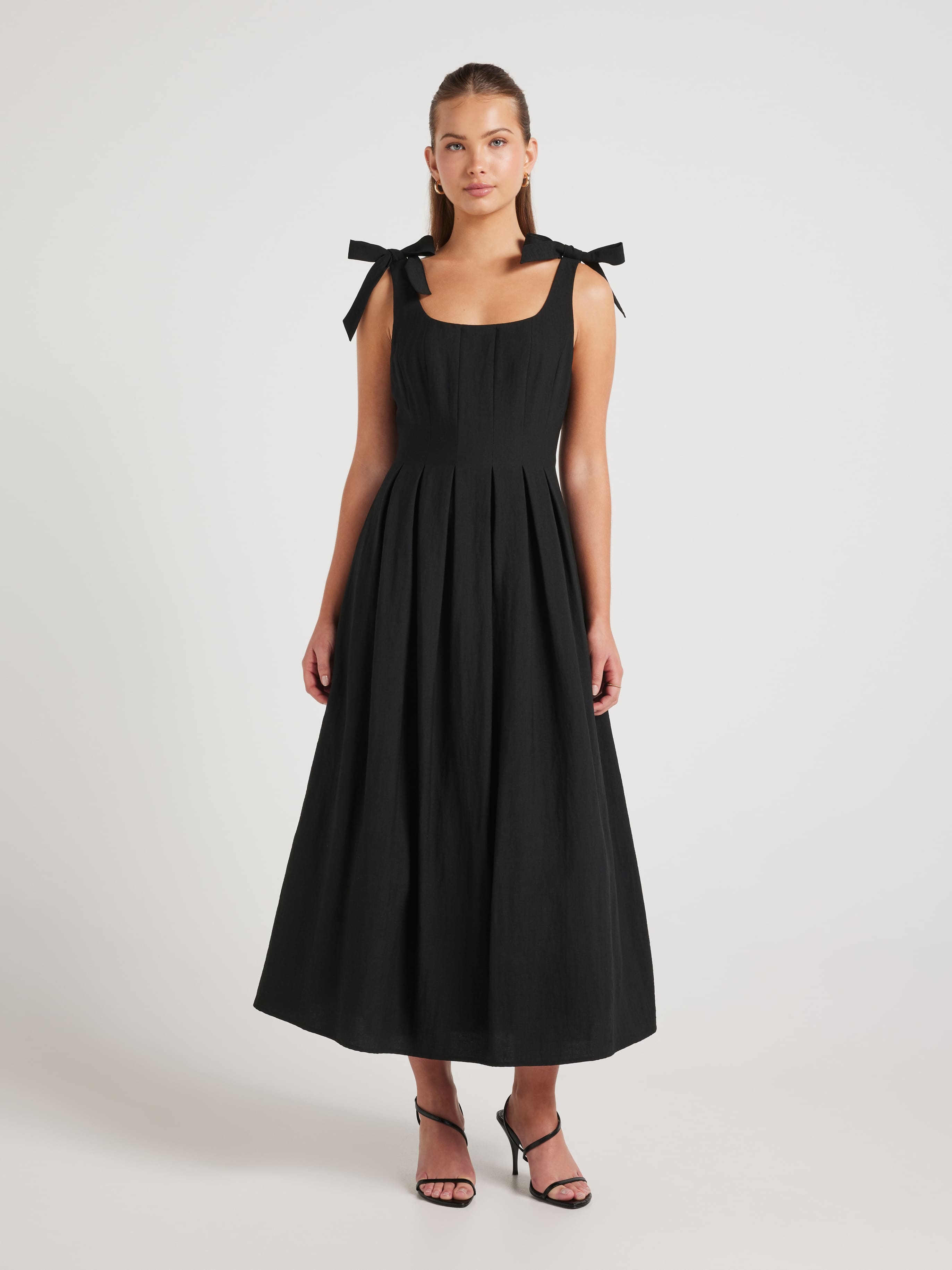 Bronte Bow Midi Dress