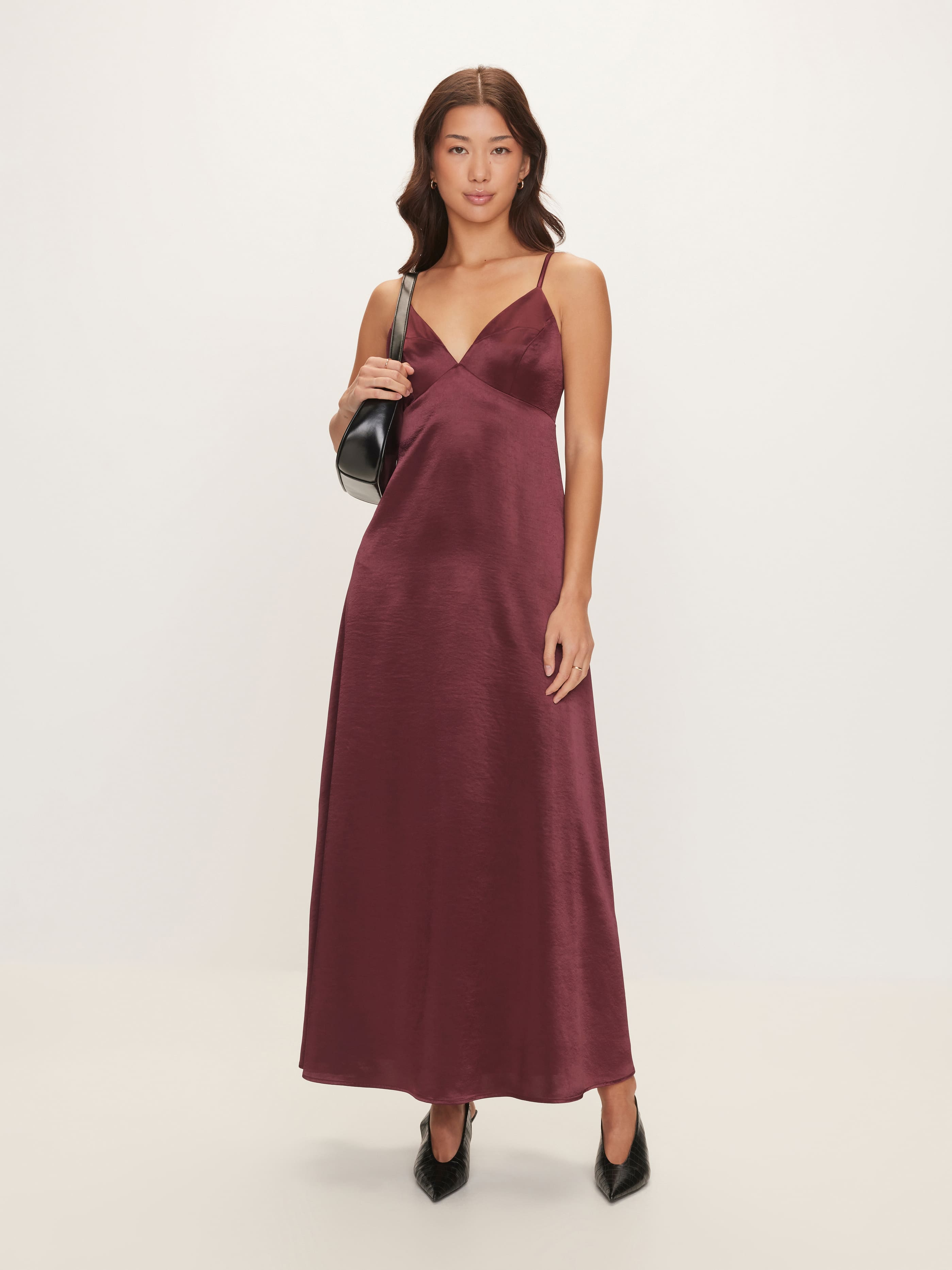 So Raegan Satin Dress