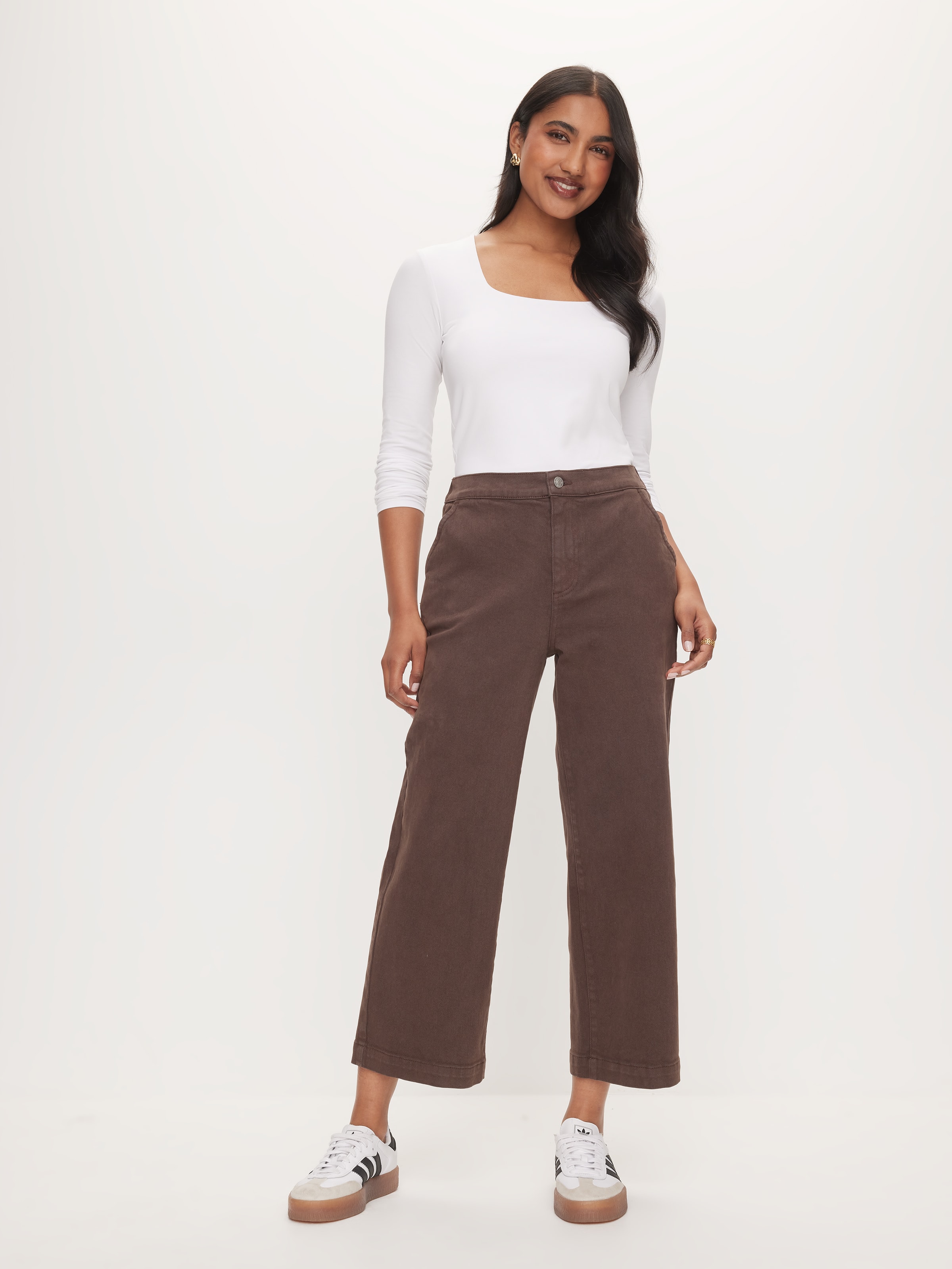 Whitney Wide Leg Crop Pant
