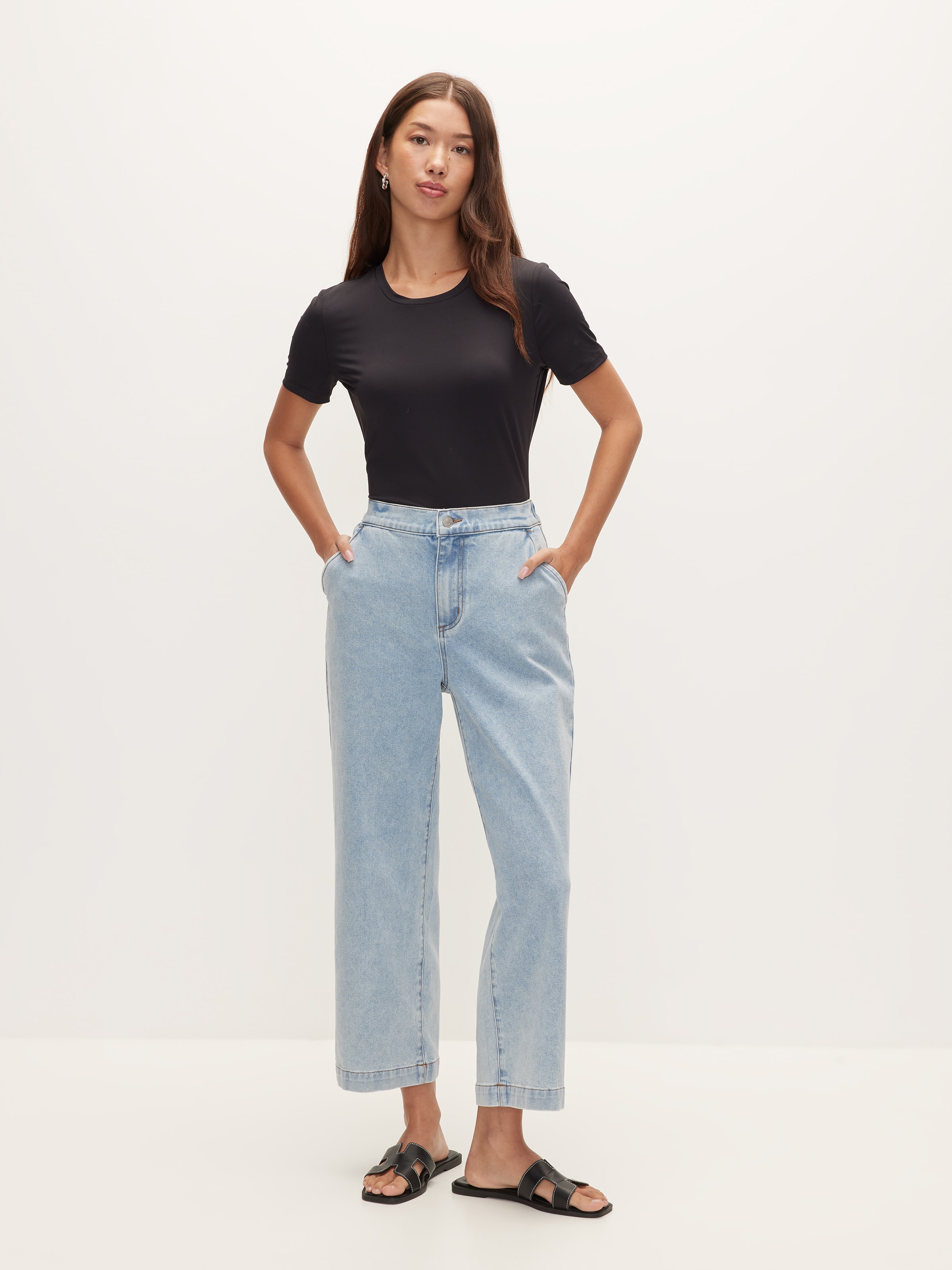 Whitney Wide Leg Crop Pant